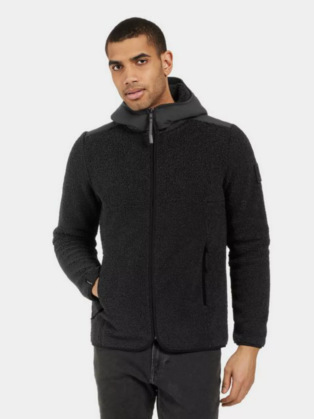 Didriksons Fleecejacke "BENNO USX FULLZIP", mit Kapuze günstig online kaufen