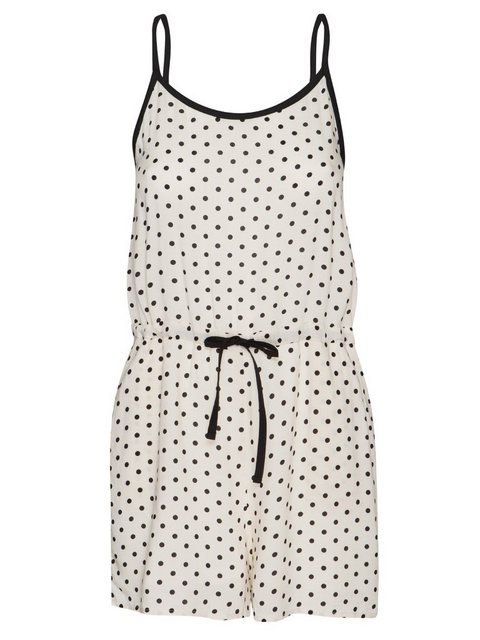 Pussy Deluxe Dotty Damen Jumpsuit creme/allover günstig online kaufen