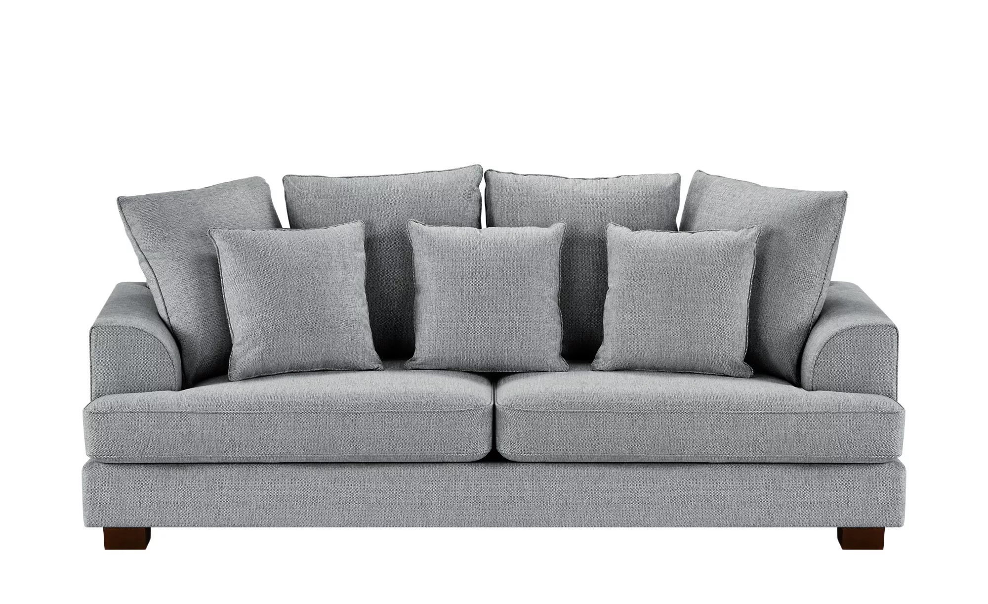 SOHO Sofa  Franka - grau - 231 cm - 87 cm - 103 cm - Polstermöbel > Sofas > günstig online kaufen