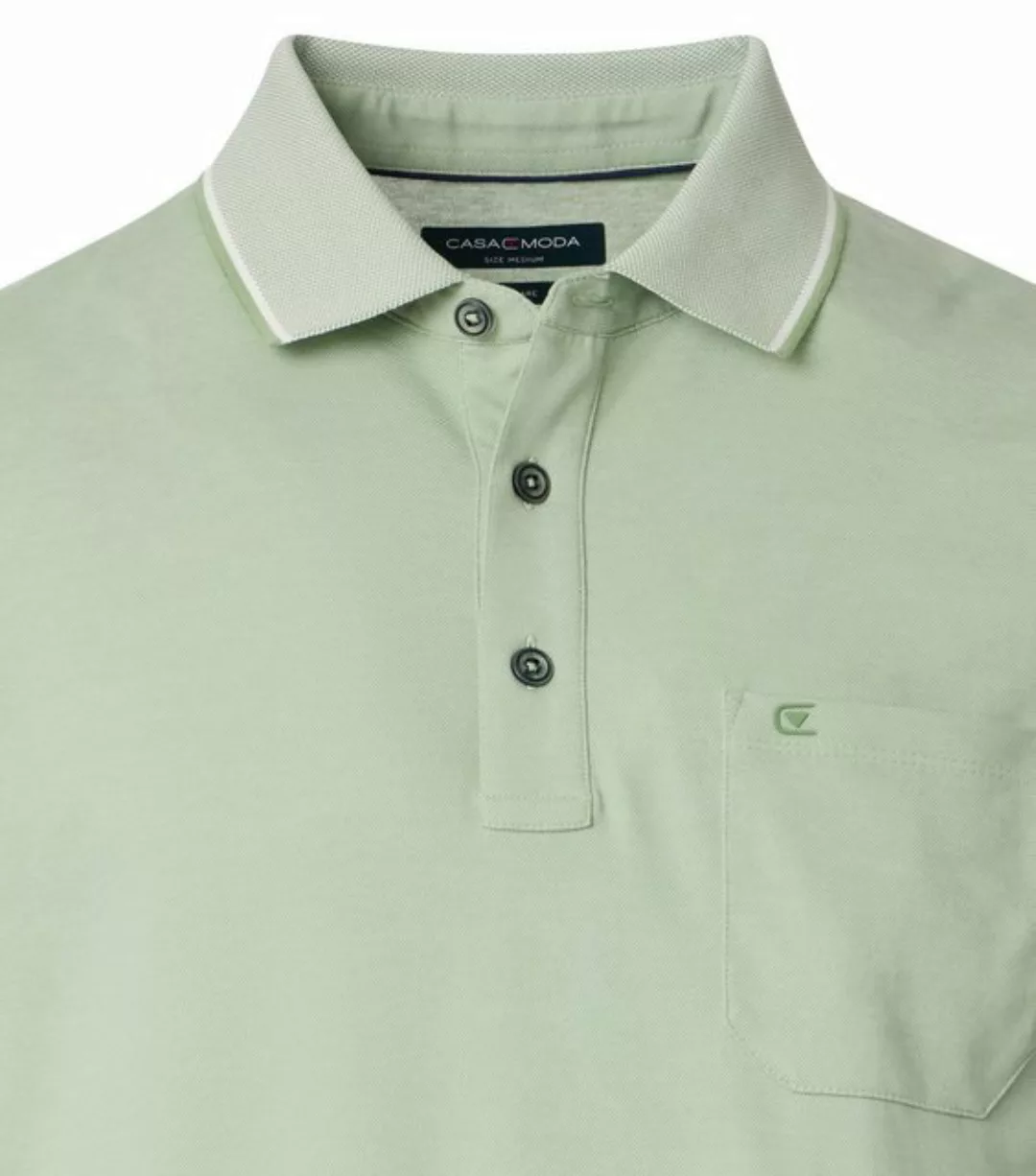 CASAMODA Poloshirt "CASAMODA Polo-Shirt uni" günstig online kaufen