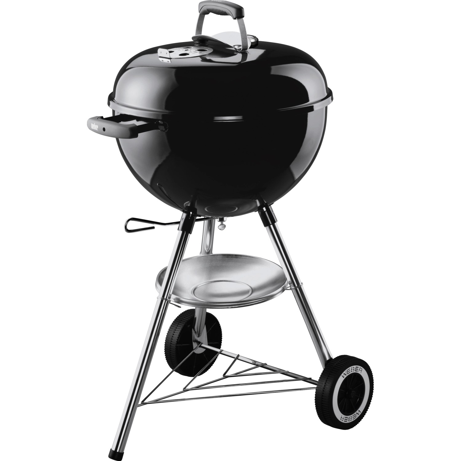 Weber Holzkohle-Kugelgrill Classic Kettle Ø 47 cm Schwarz günstig online kaufen