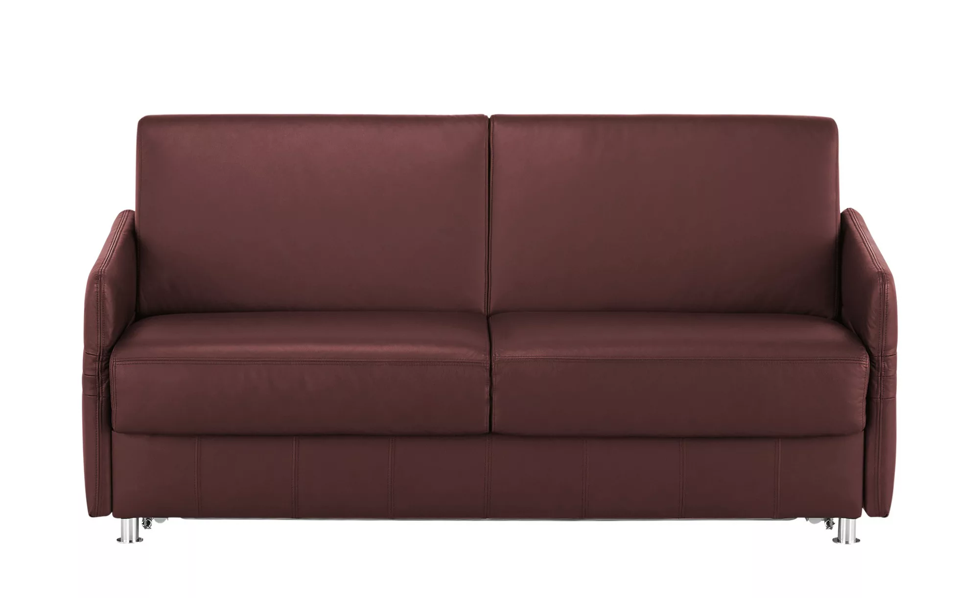 Schlafsofa - rot - 177 cm - 84 cm - 100 cm - Polstermöbel > Sofas > 2-Sitze günstig online kaufen