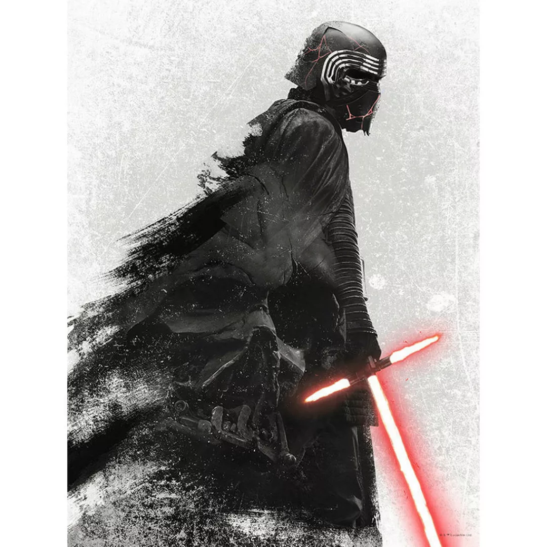 Komar Wandbild Star Wars EP9 Kylo Vader Shadow Star Wars B/L: ca. 30x40 cm günstig online kaufen