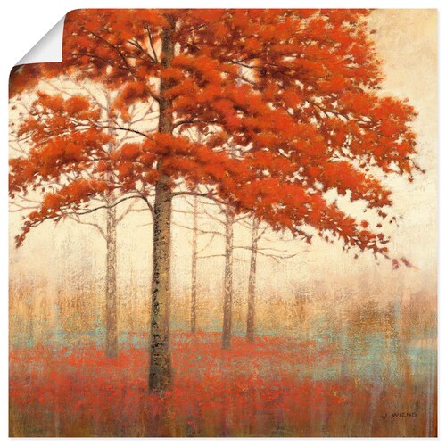 Artland Wandbild »Herbst Baum II«, Bäume, (1 St.), als Leinwandbild, Poster günstig online kaufen