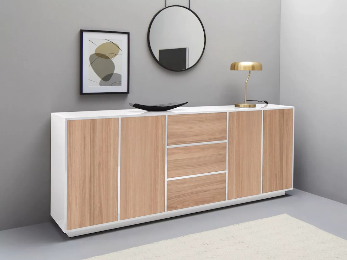 INOSIGN Sideboard "bloom", Breite ca. 220 cm günstig online kaufen