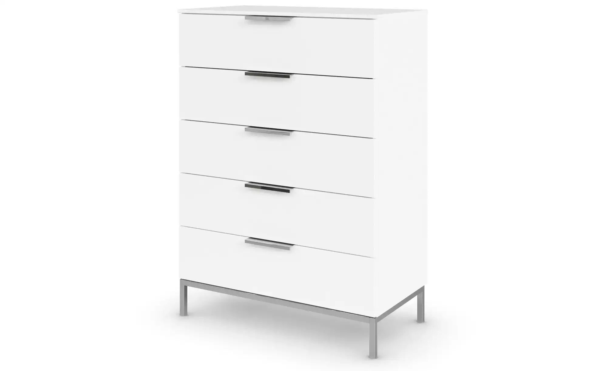 Kommode ¦ weiß ¦ Maße (cm): B: 80 H: 111 Kommoden & Sideboards > Kommoden - günstig online kaufen