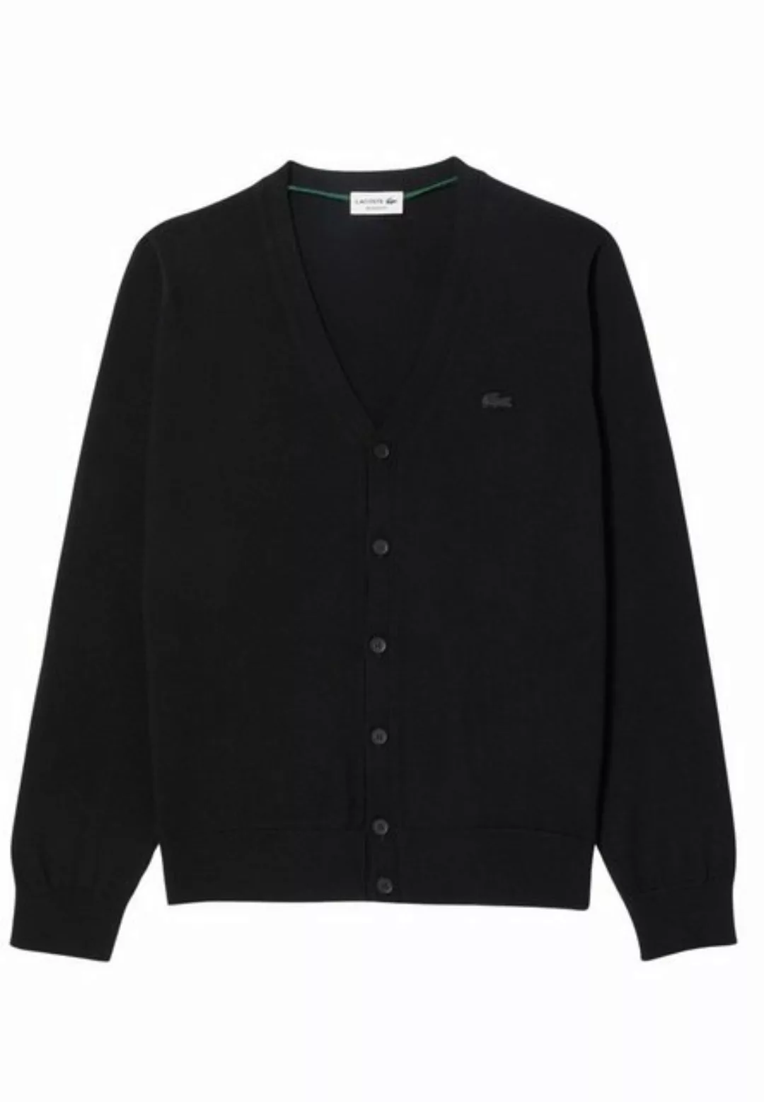 Lacoste Strickjacke Strickjacke Cardigan mit Knopfleiste aus (1-tlg) günstig online kaufen