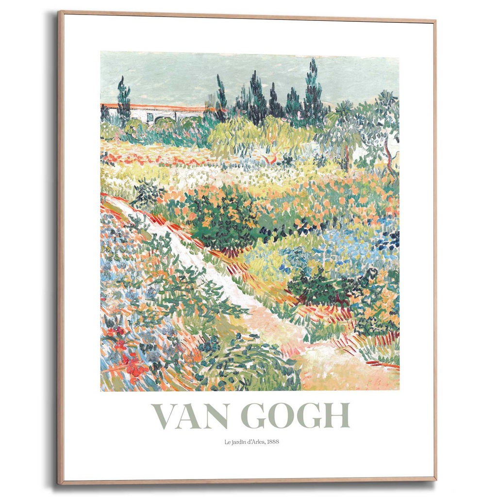 Reinders Bild mit Rahmen "Van Gogh - riverbank in springtime" günstig online kaufen