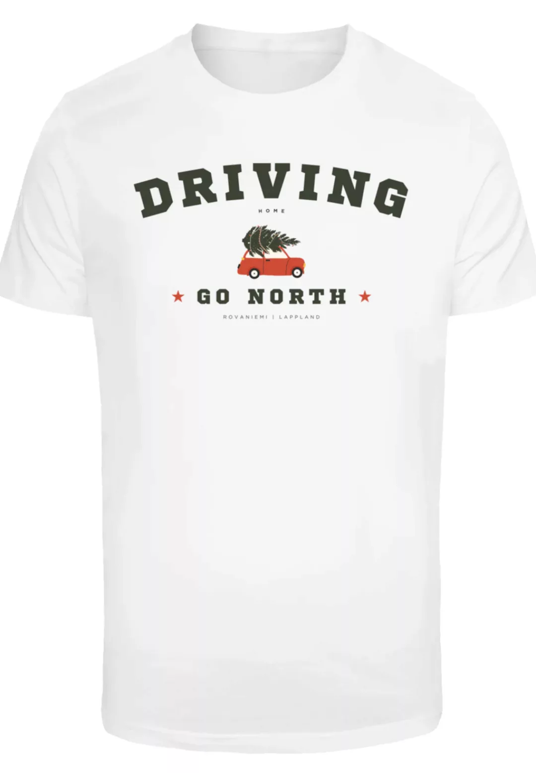 F4NT4STIC T-Shirt "Driving Home Weihnachten", Weihnachten, Geschenk, Logo günstig online kaufen