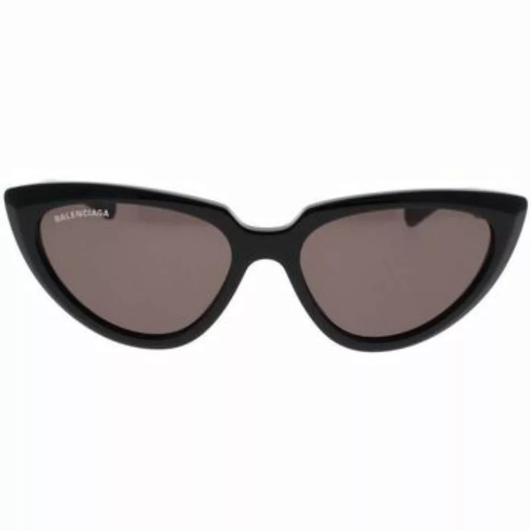 Balenciaga  Sonnenbrillen Sonnenbrille BB0182S 001 Schwarz Grau günstig online kaufen