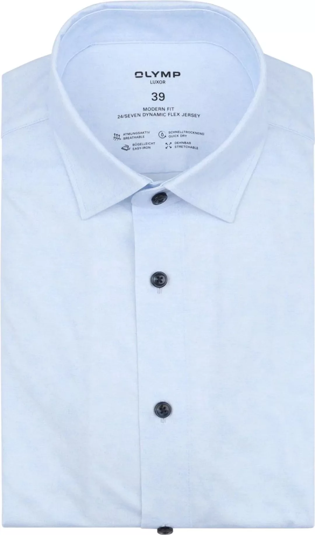 OLYMP Luxor Hemd Stretch Hellblau  - Größe 41 günstig online kaufen