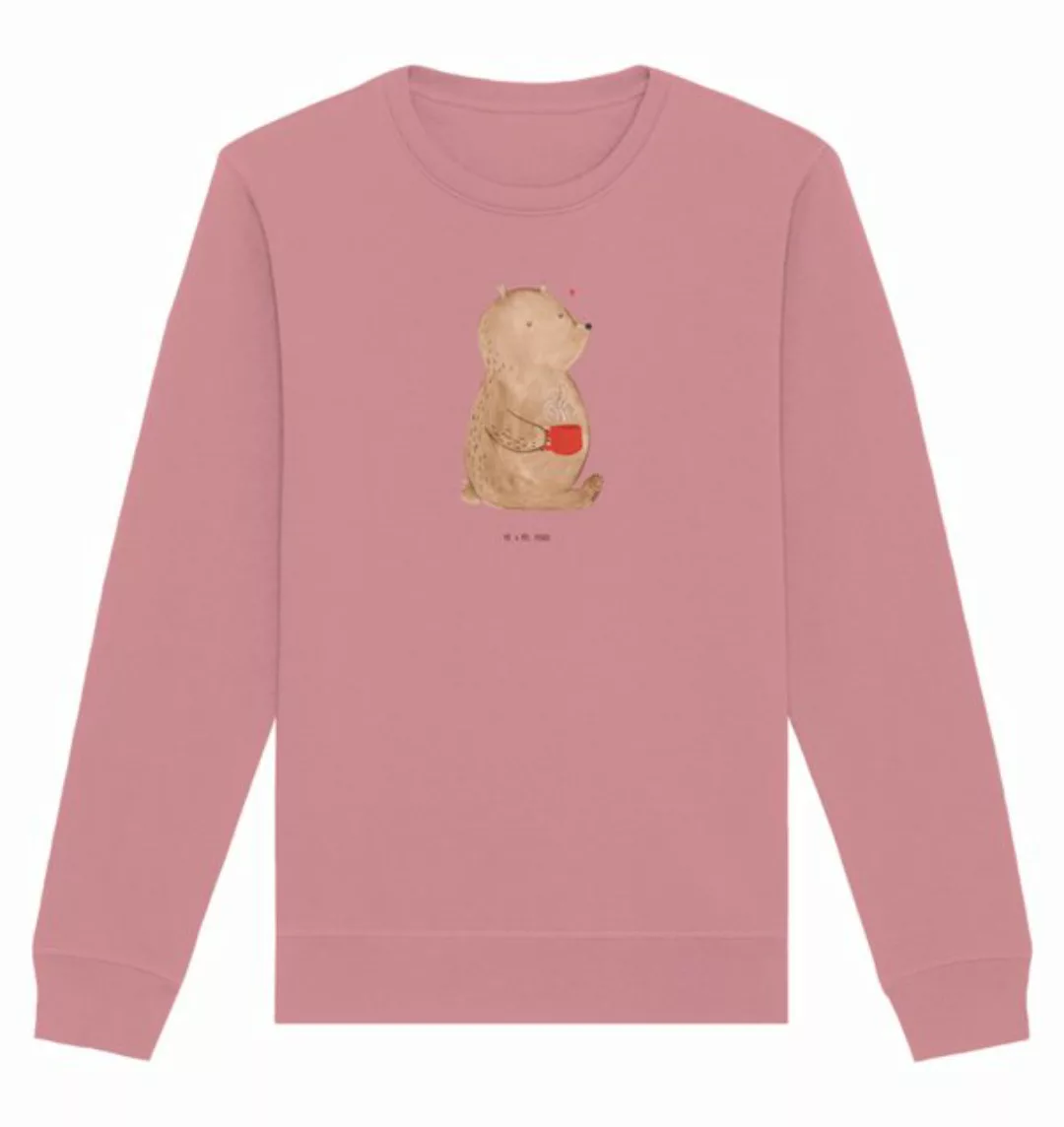 Mr. & Mrs. Panda Longpullover Größe L Bär Morgenkaffee - Canyon Pink - Gesc günstig online kaufen