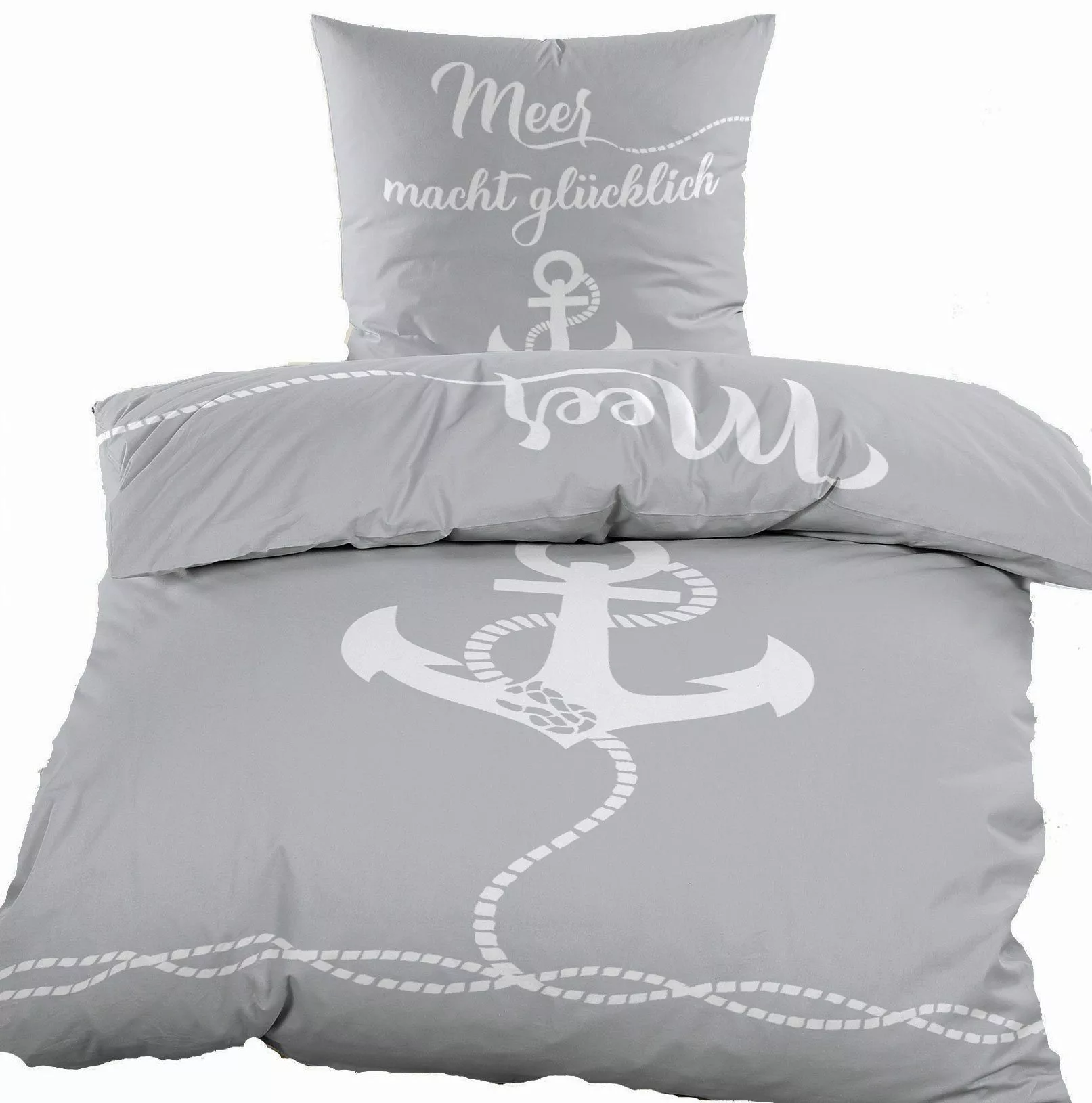 KH-Haushaltshandel Bettwäsche Renforce Bettwäsche, 135x200 + günstig online kaufen