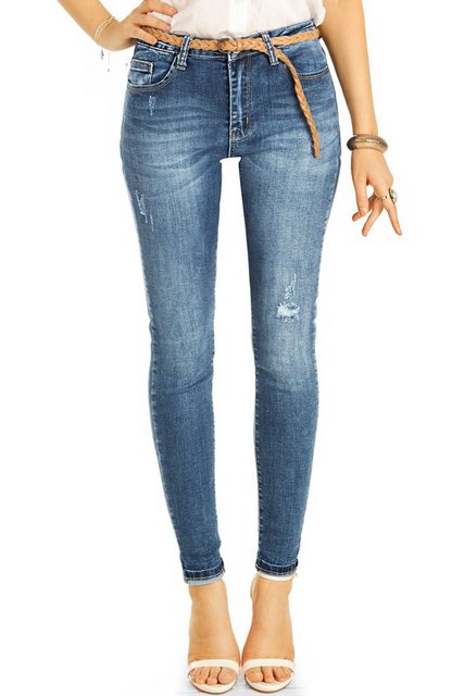 be styled Röhrenjeans Stretchjeans Hose enge Röhrenjeans high waist Hose - günstig online kaufen