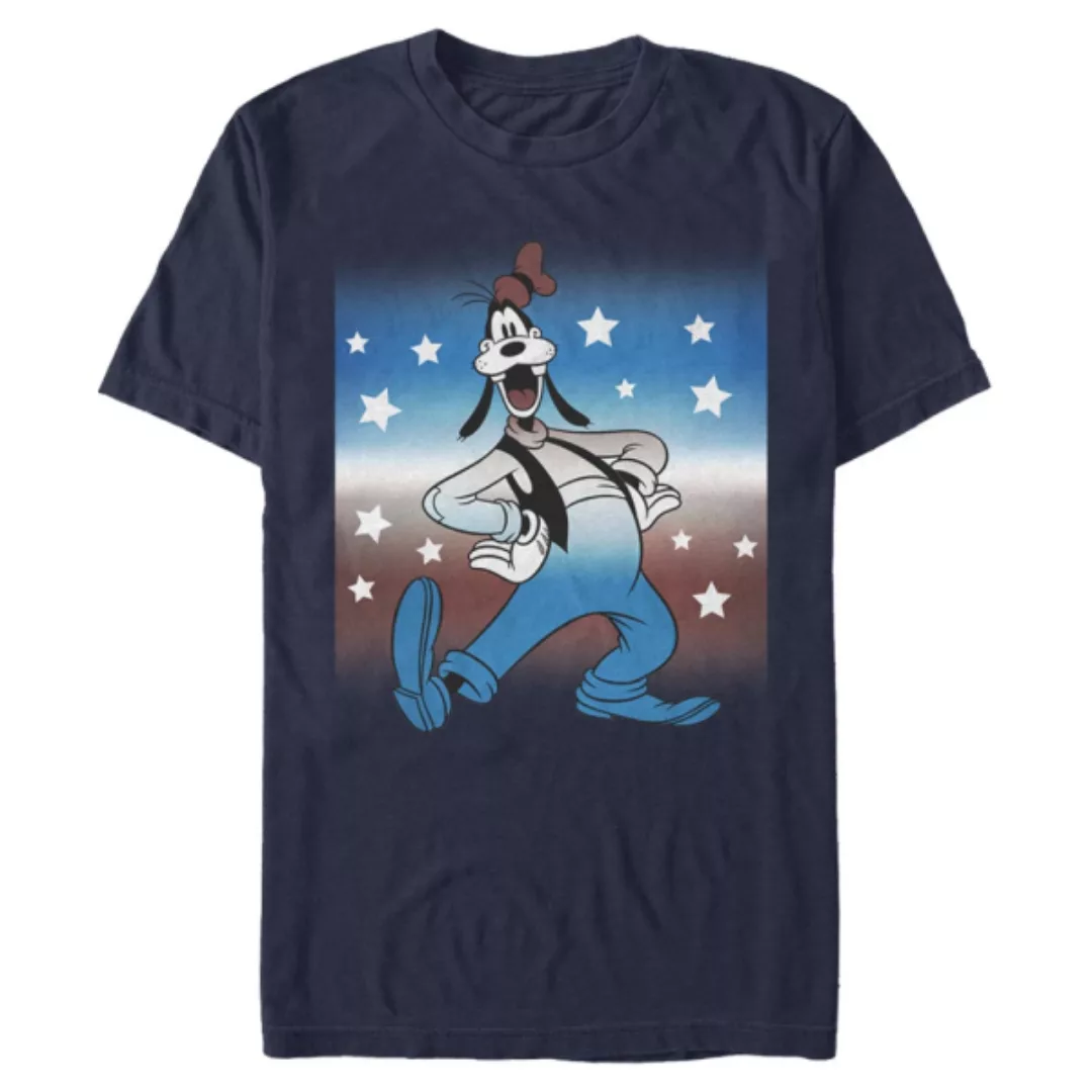 Disney - Micky Maus - Goofy Patriotic Goof - Männer T-Shirt günstig online kaufen