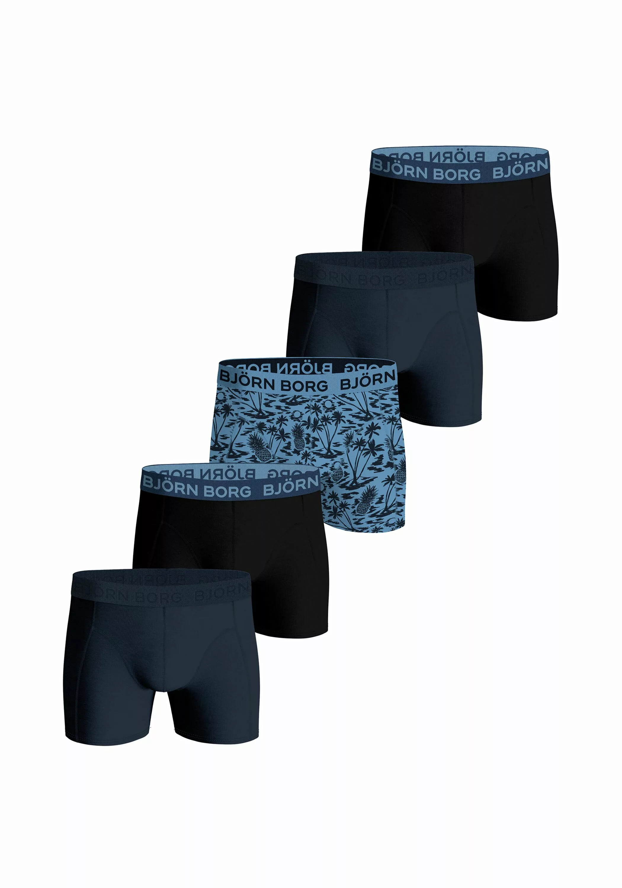 Björn Borg Boxershorts "Boxershort Cotton Stretch Boxer 5er Pack" günstig online kaufen