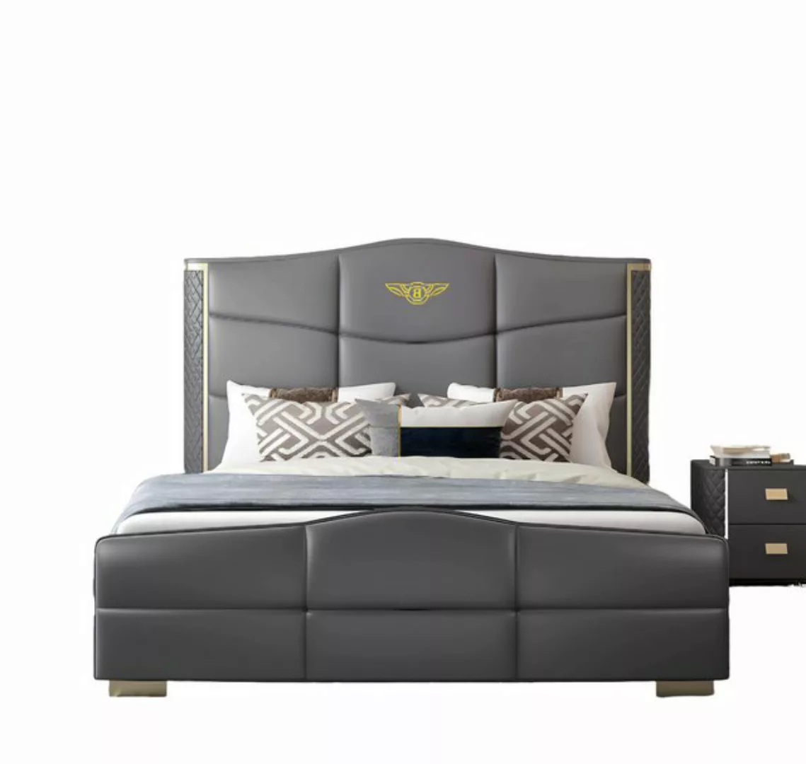 Xlmoebel Bett Bett mit Doppel-Design für modernes Hotelzimmer - Luxuriöser günstig online kaufen