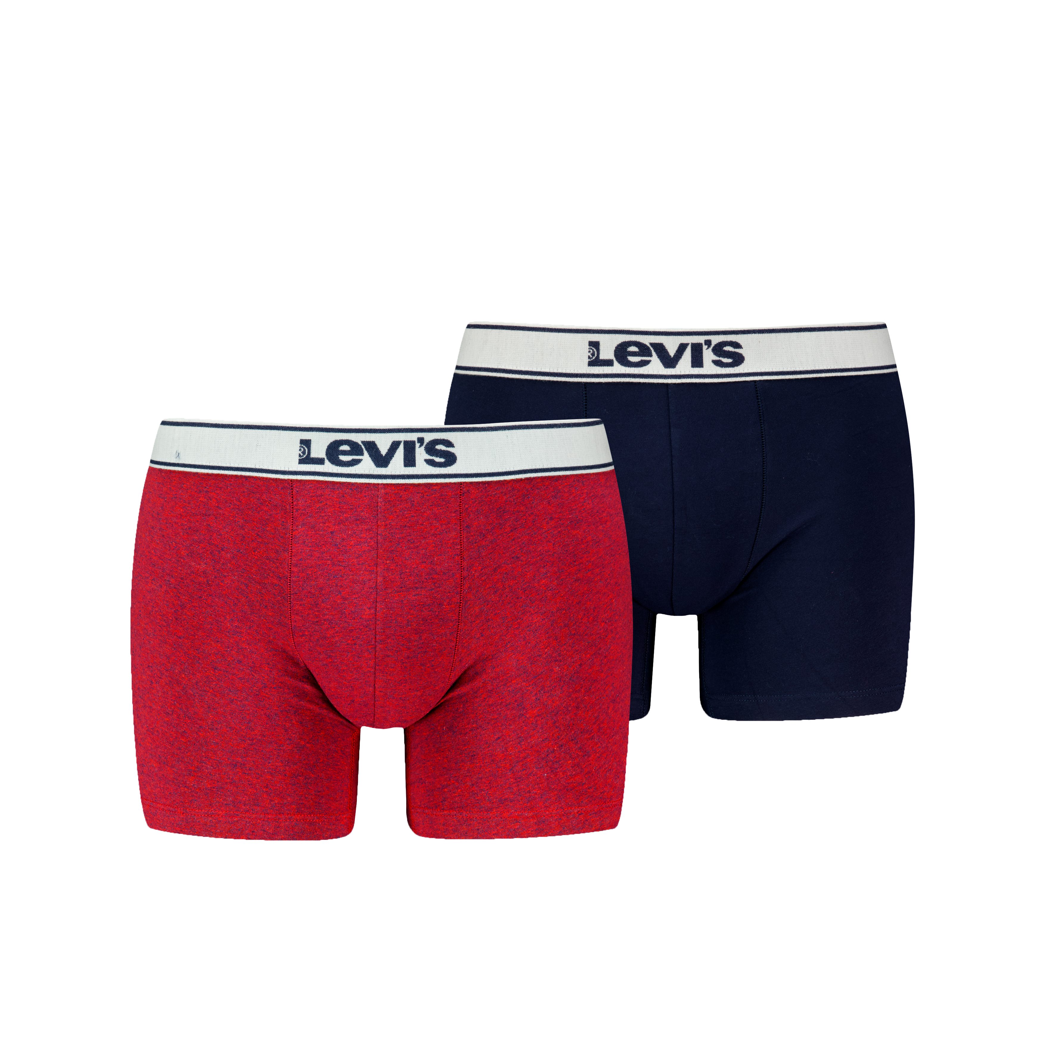 Levis Boxershorts "LEVIS MEN VNTG HTR BOXER BRIEF ORG CO 2P", (2er Pack), m günstig online kaufen