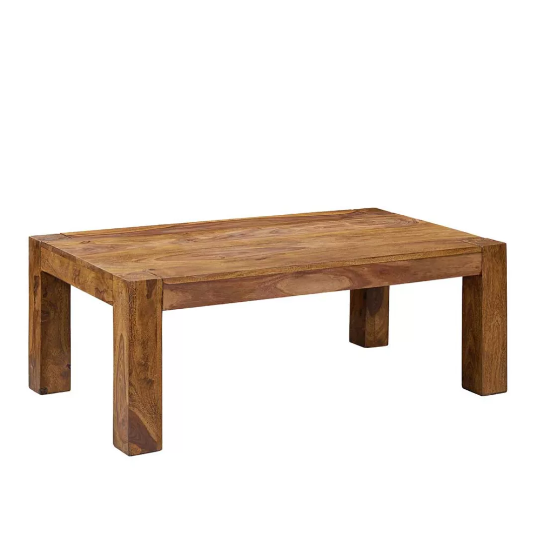 Massivholztisch im rustikalen Stil 110 cm breit günstig online kaufen