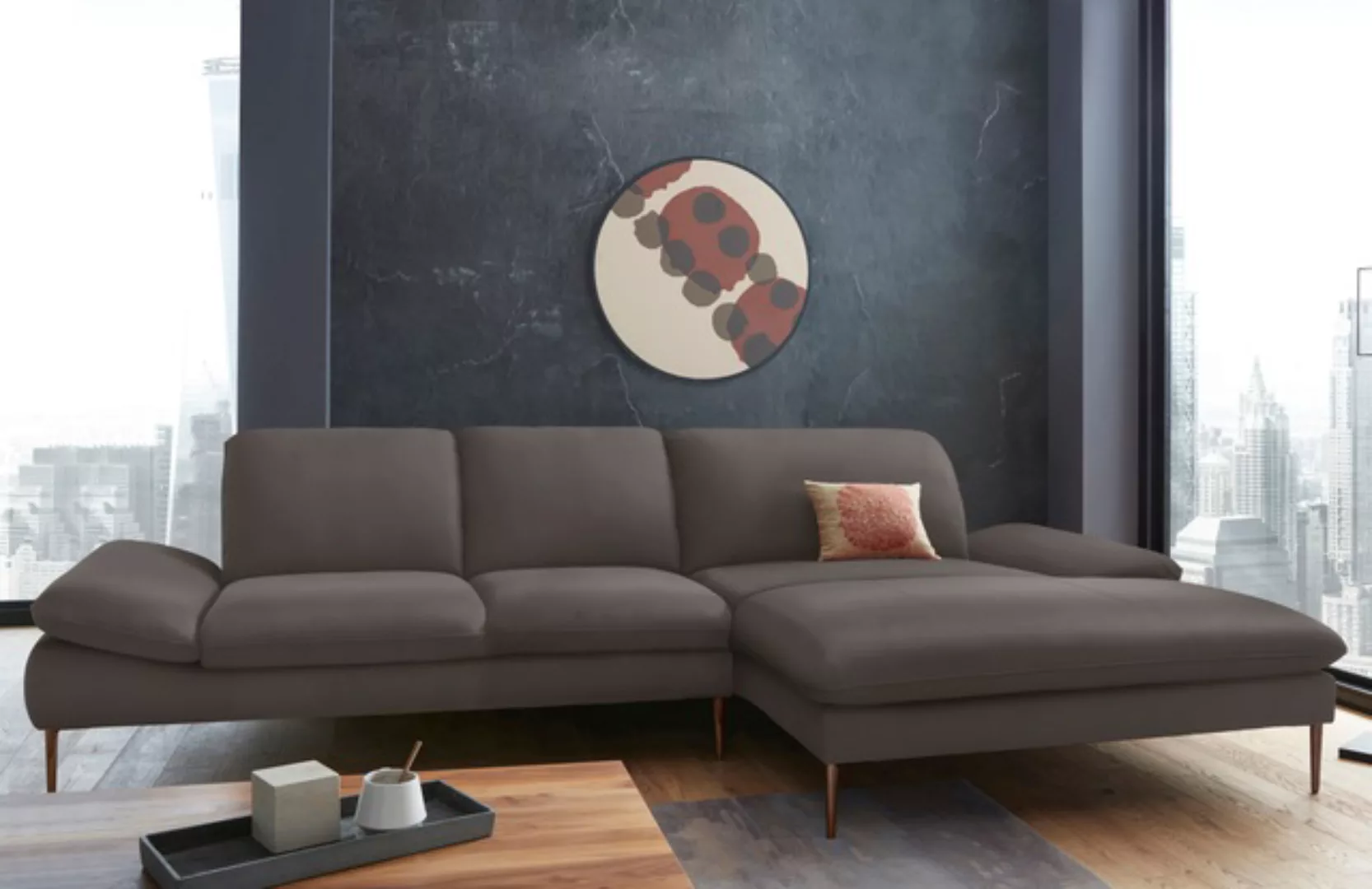 W.SCHILLIG Ecksofa »enjoy&MORE, Designsofa, bequem, elegant und zeitlos, L- günstig online kaufen