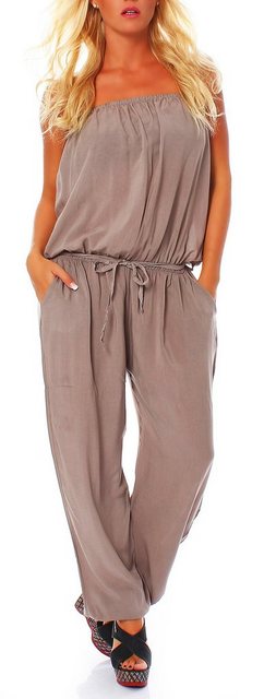 malito more than fashion Jumpsuit 4538 mit Bindeband Einheitsgröße günstig online kaufen