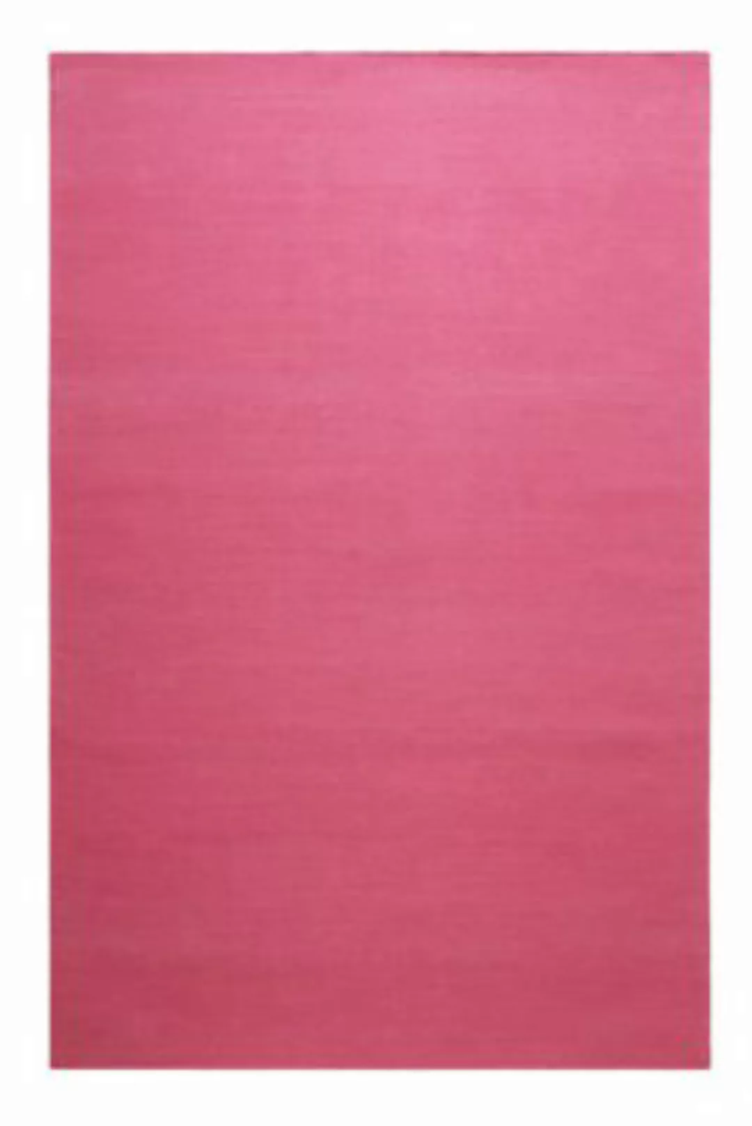 Green Looop - Kurzflorteppich - 5mm - 2,3kg/m² - Naturfaser pink Gr. 200 x günstig online kaufen