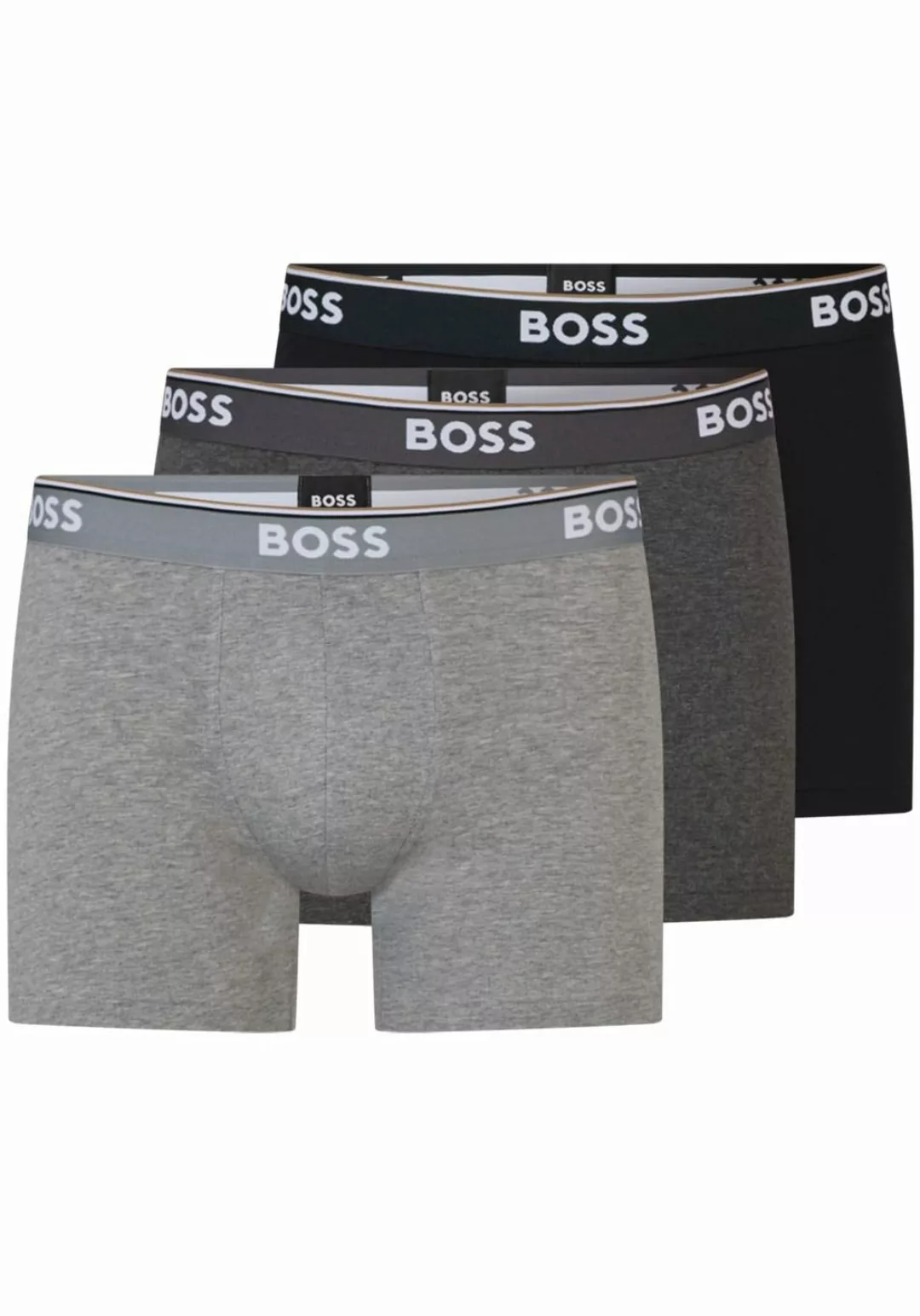 BOSS Langer Boxer "Boxer Brief 3P", (Packung, 3er-Pack), mit farblich passe günstig online kaufen