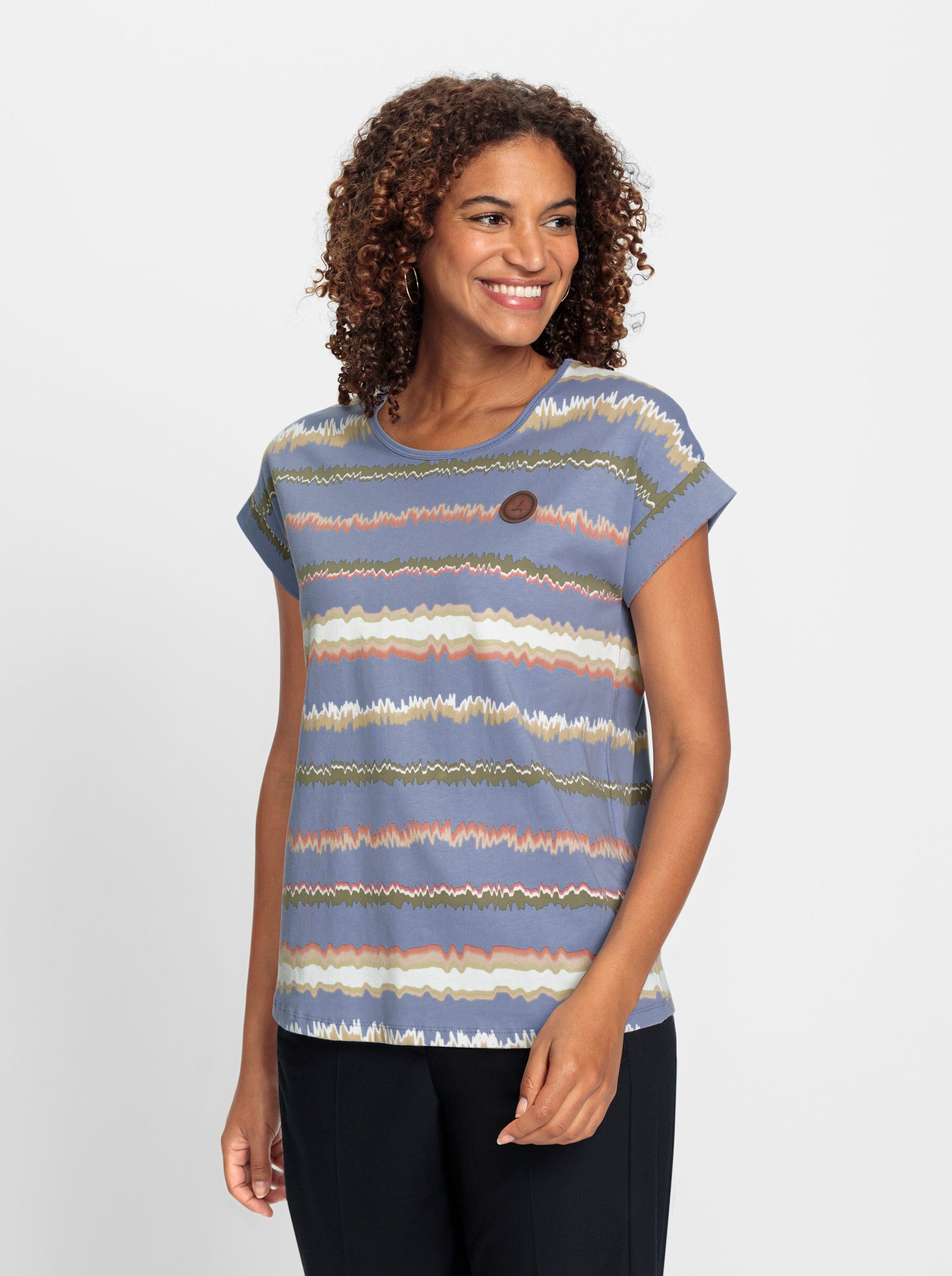Casual Looks Kurzarmshirt "Shirt", (1 tlg.) günstig online kaufen