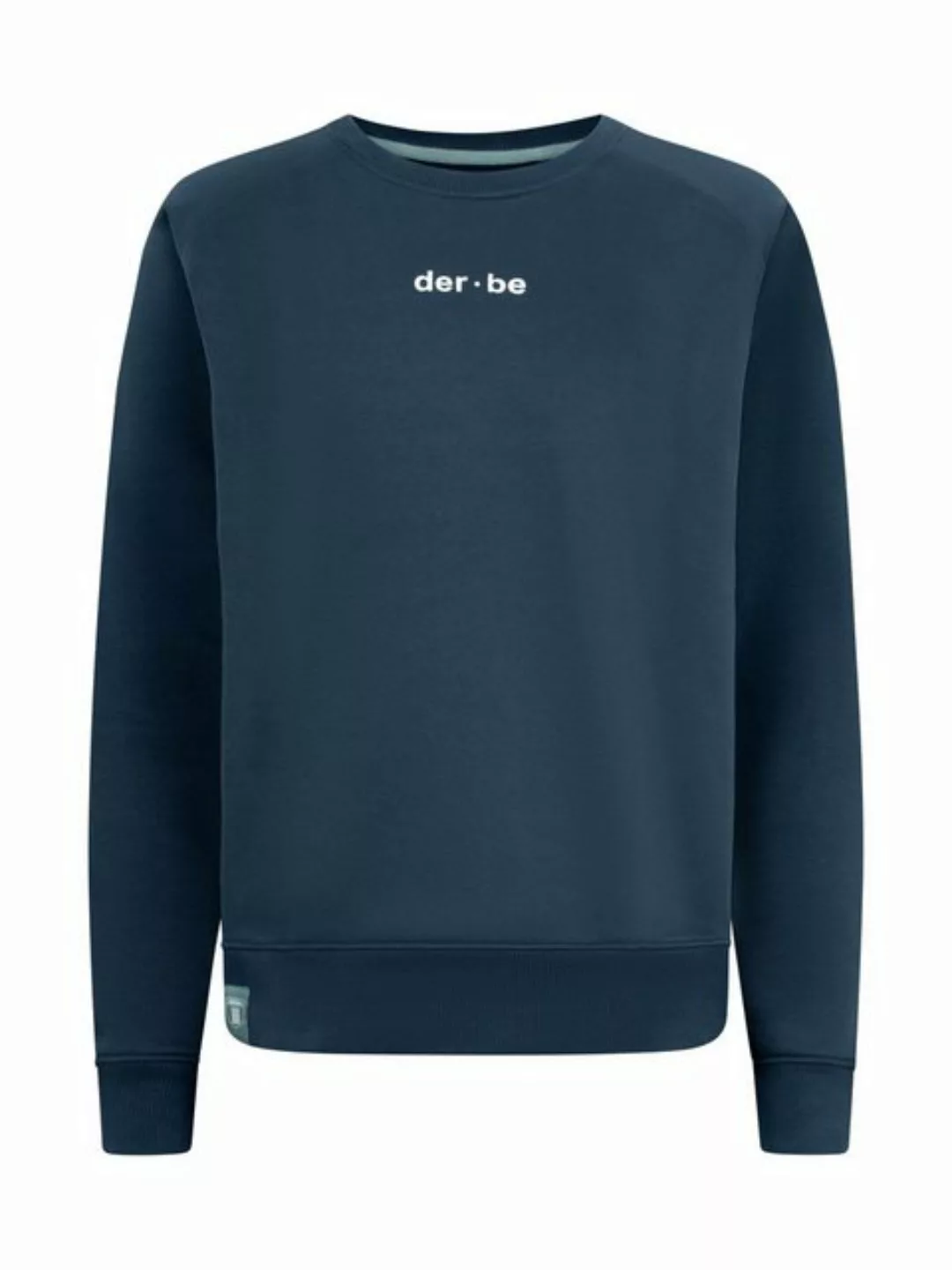 Derbe Sweatshirt "Derbe Bedeutung", Rückenprint, Nachhaltig, Organic Cotton günstig online kaufen