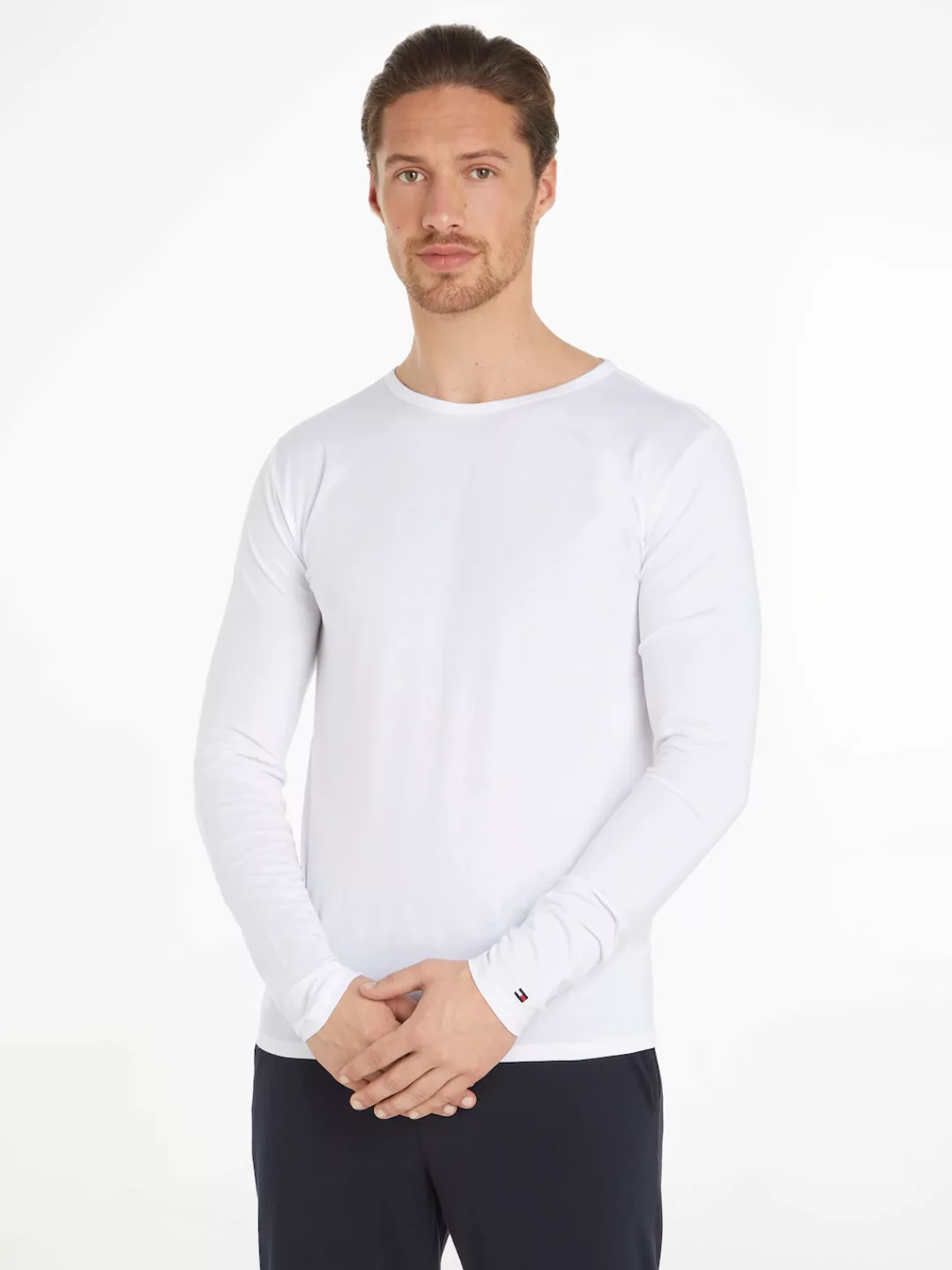 Tommy Hilfiger Underwear T-Shirt 3P LS Tee (Packung, 3er-Pack) mit Markenla günstig online kaufen