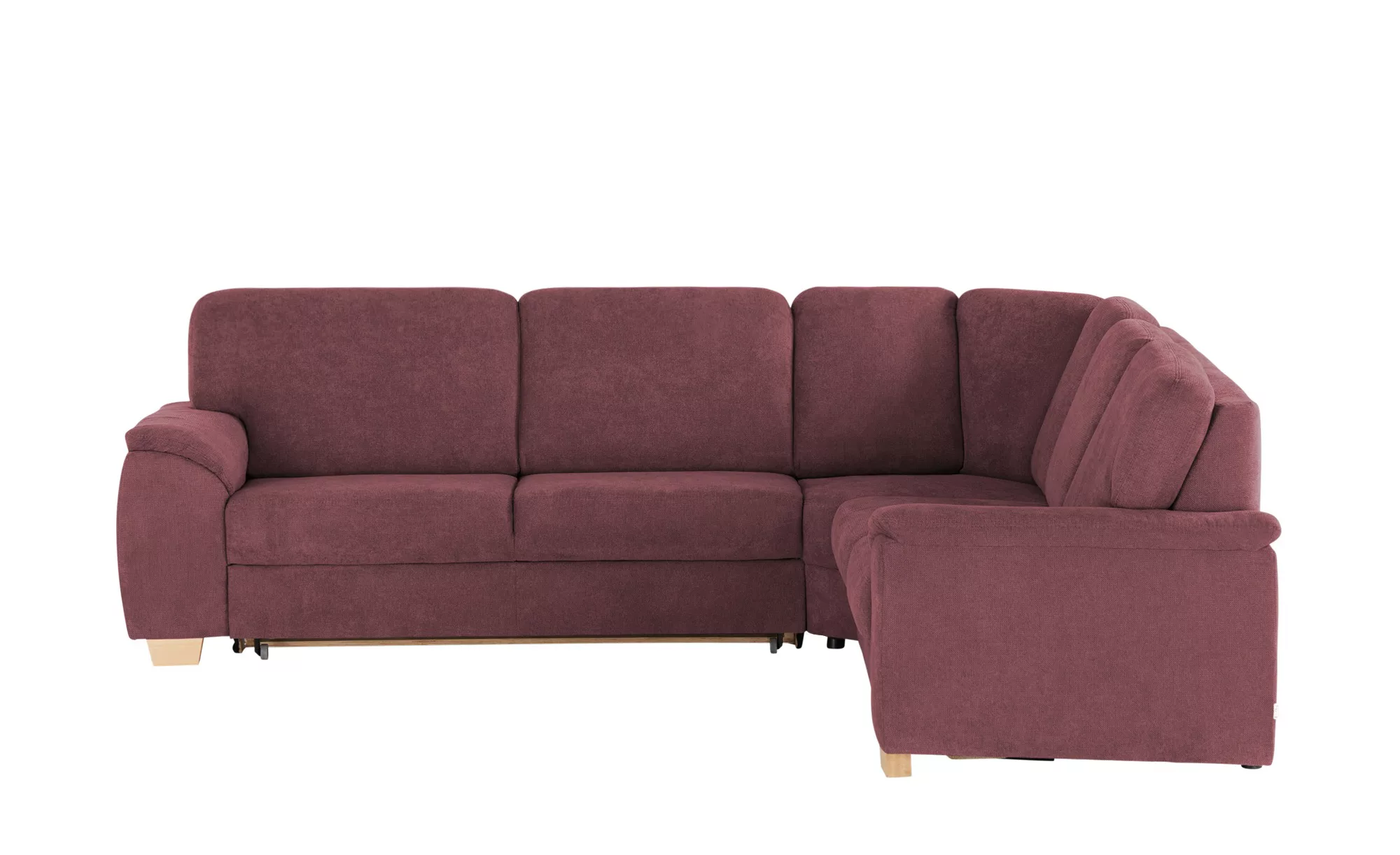 smart Ecksofa  Valencia ¦ rot ¦ Maße (cm): B: 280 H: 90 T: 250 Polstermöbel günstig online kaufen