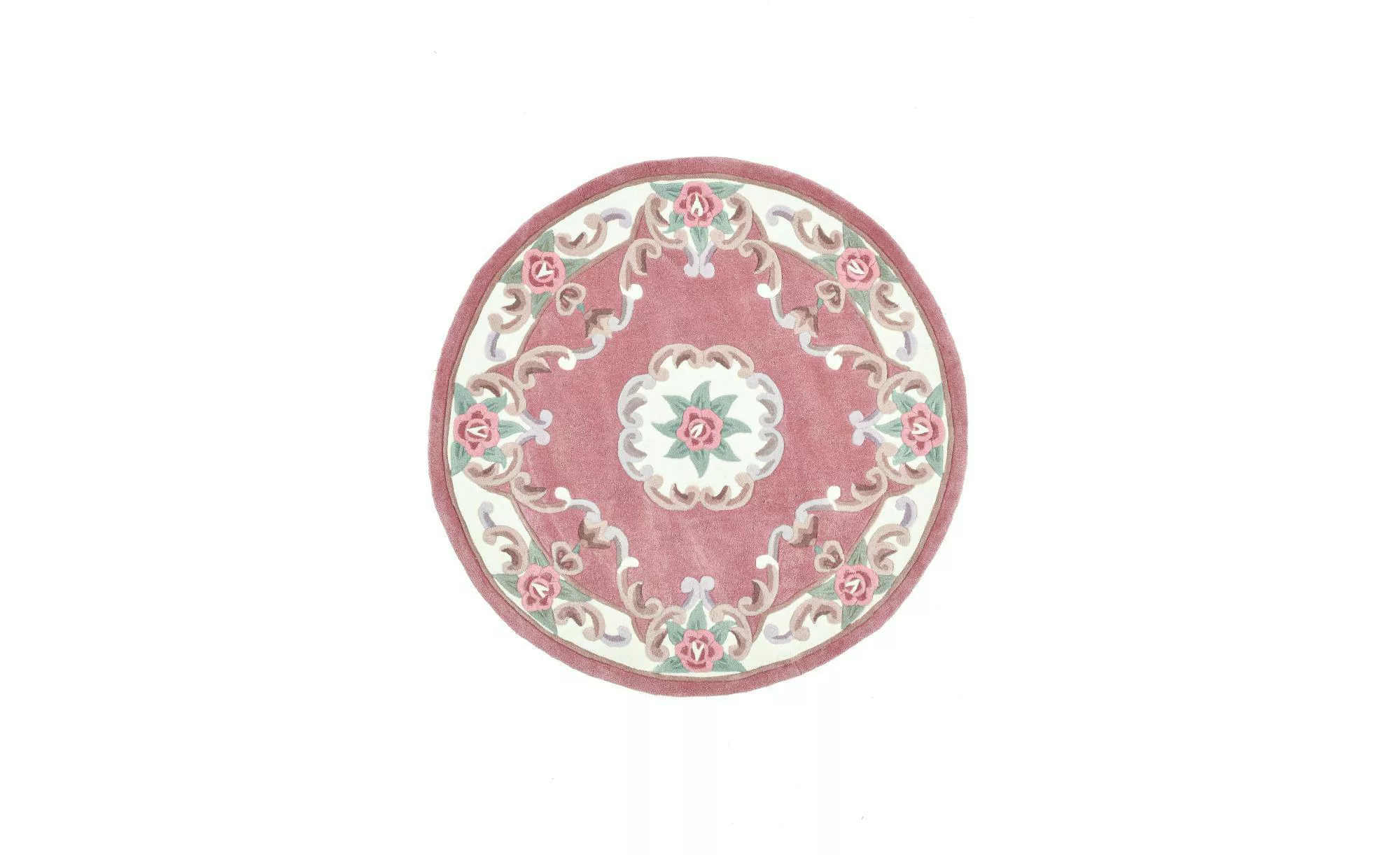 THEKO Vintageteppich  Ming ¦ rosa/pink ¦ Synthetische Fasern ¦ Maße (cm): B günstig online kaufen
