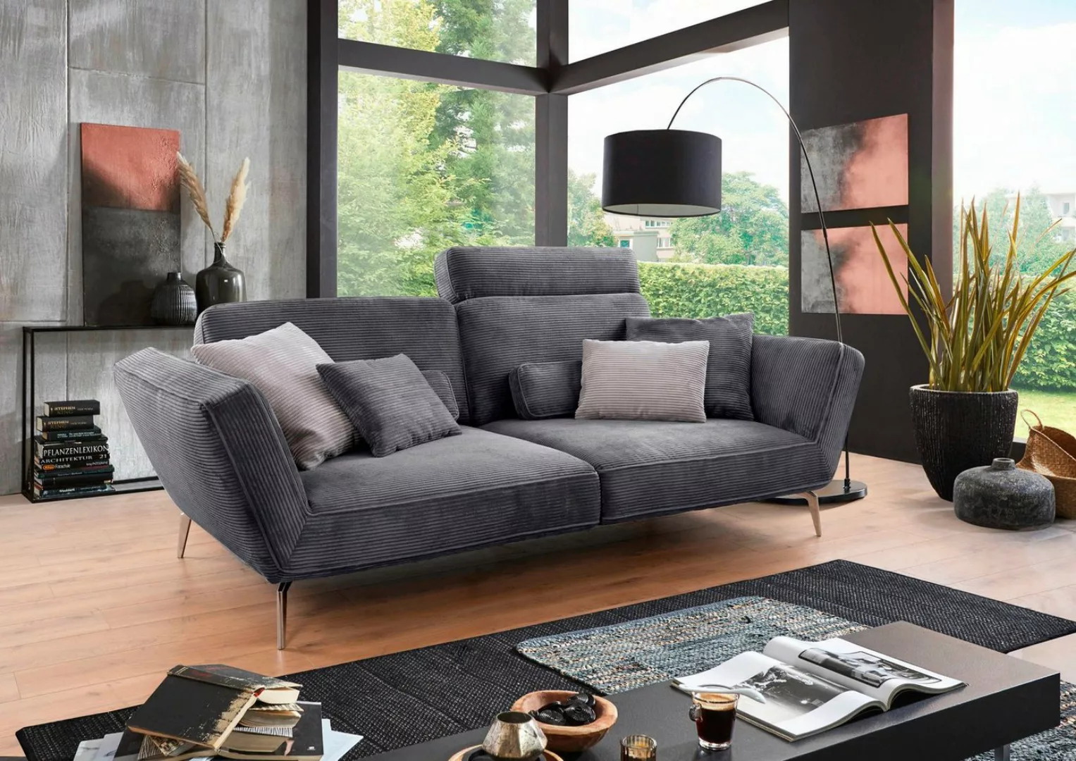 set one by Musterring Big-Sofa "SO 4500", Füße in zwei Farben, wahlweise mi günstig online kaufen