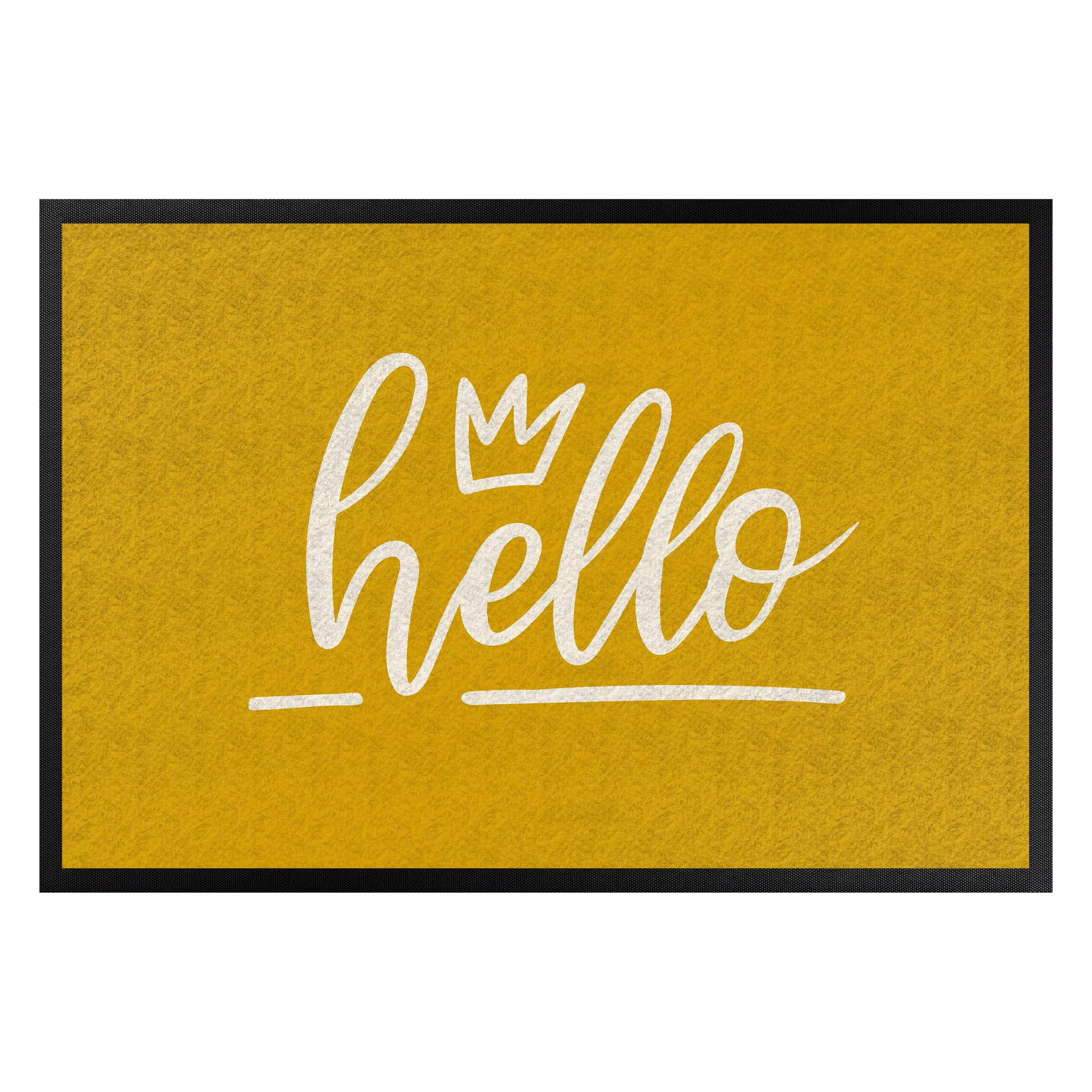 Fußmatte Spruch Hello handwritten günstig online kaufen