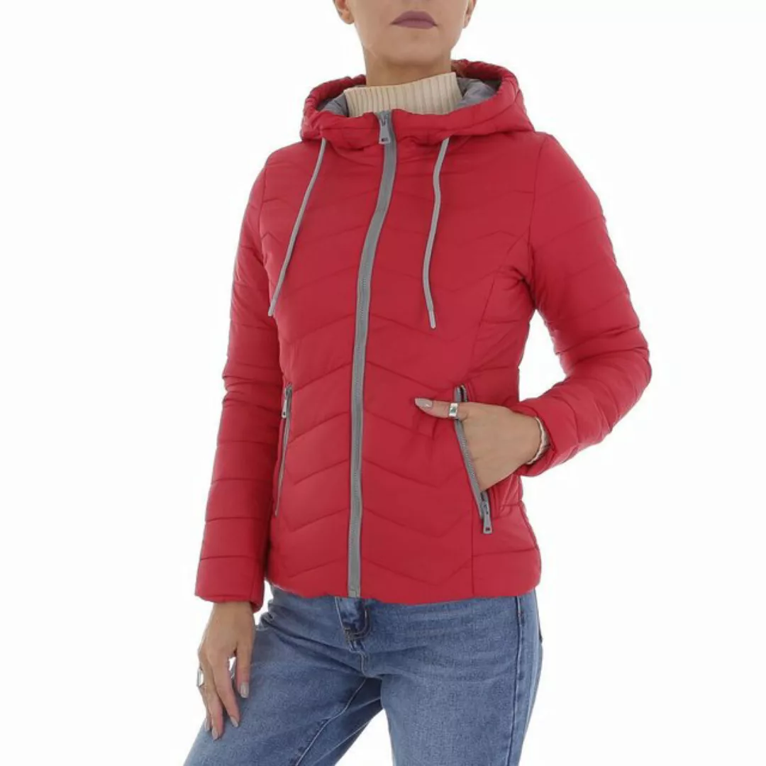 Ital-Design Steppjacke Damen Freizeit (87256577) Kapuze Gefüttert Übergangs günstig online kaufen