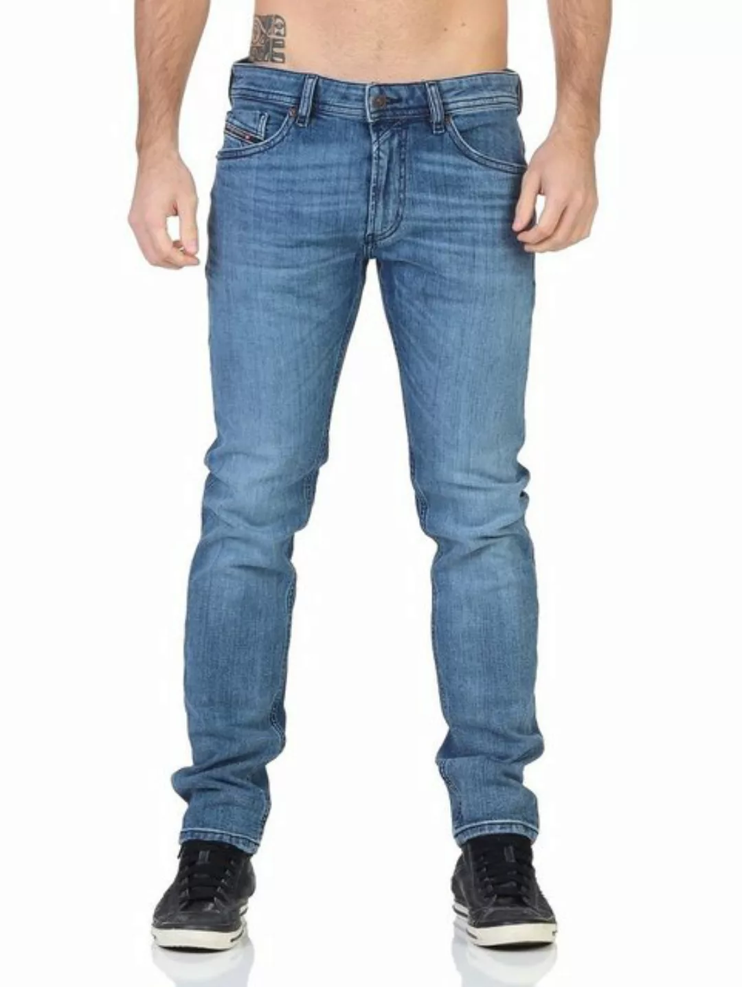 Diesel Skinny-fit-Jeans Thommer (Blau I Grau I Dunkelgrau) Vintage Used Loo günstig online kaufen