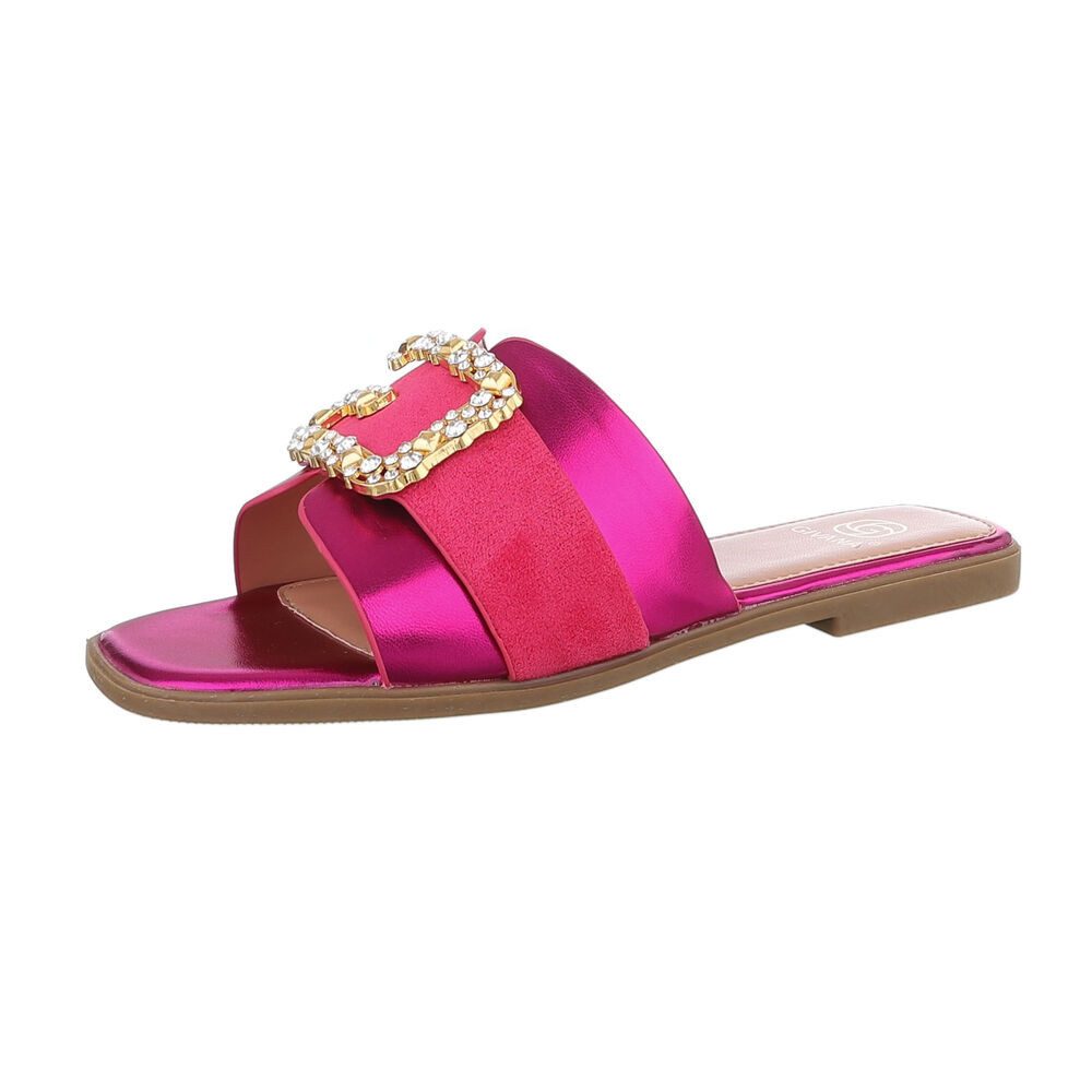 Ital-Design Damen Mules Freizeit Pantolette (86527069) günstig online kaufen