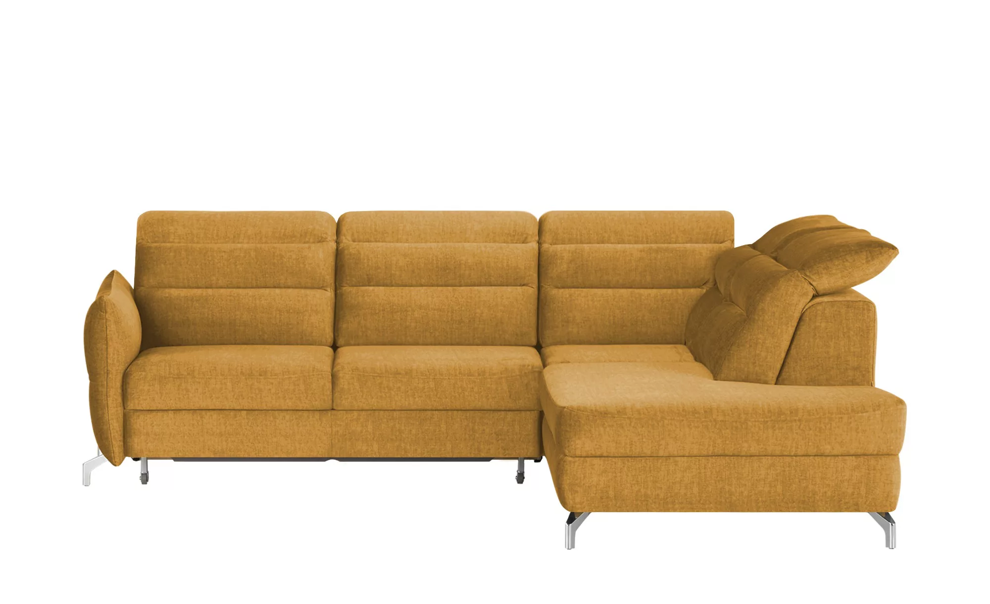 switch Ecksofa  Montale - gelb - 261 cm - 85 cm - 229 cm - Polstermöbel > S günstig online kaufen