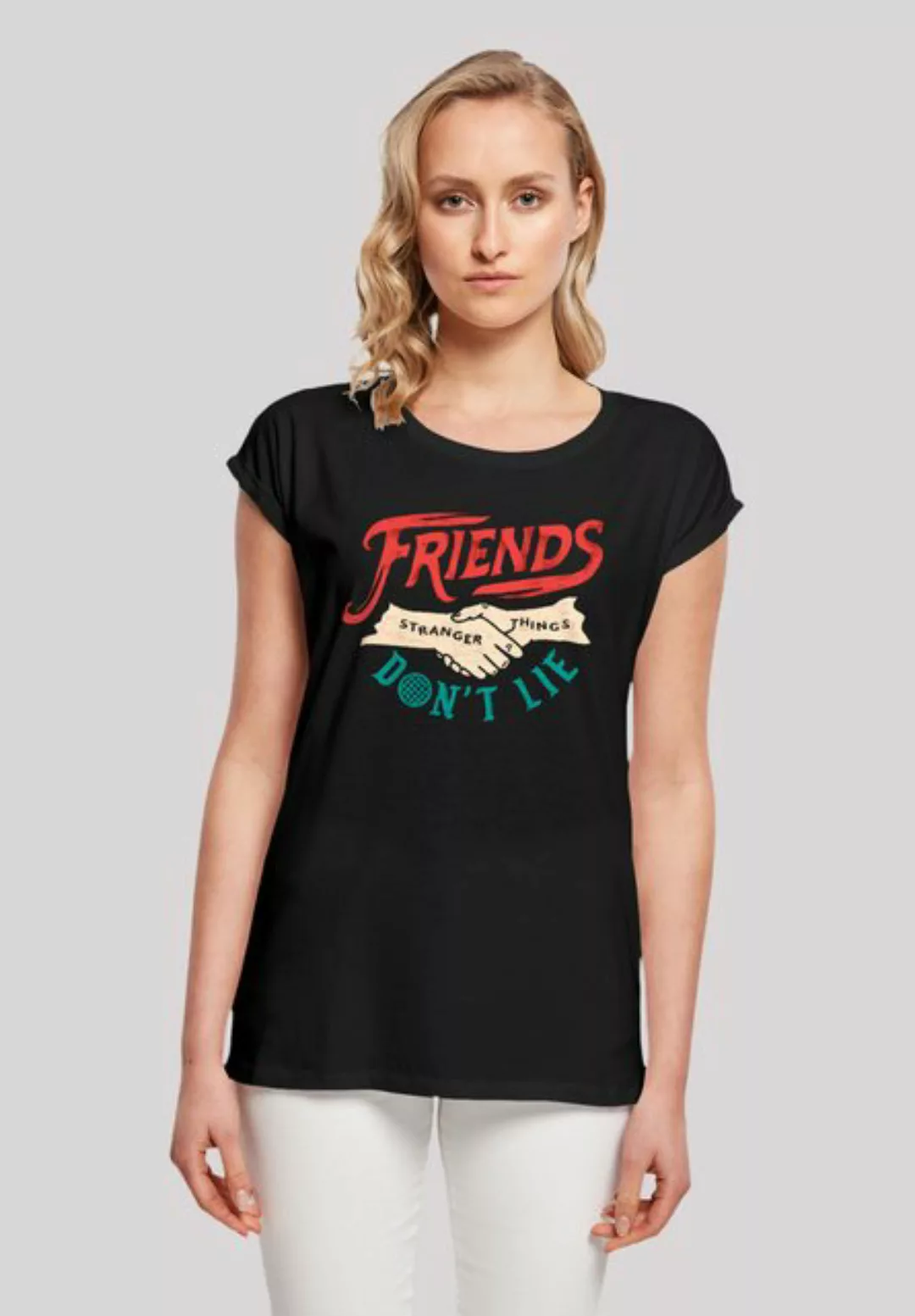 F4NT4STIC T-Shirt "Stranger Things Friends Dont Lie Hands", Premium Qualitä günstig online kaufen