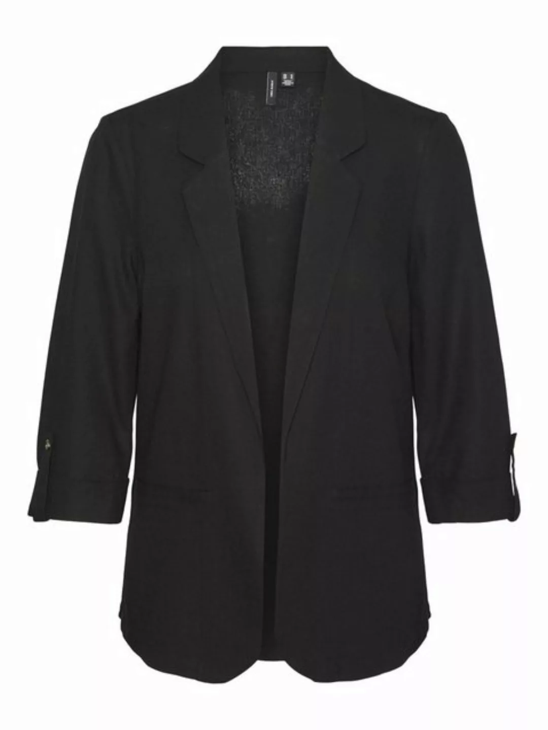 Vero Moda Kurzblazer VMJESMILO 3/4 LOOSE BLAZER WVN GA NOOS mit Leinen günstig online kaufen