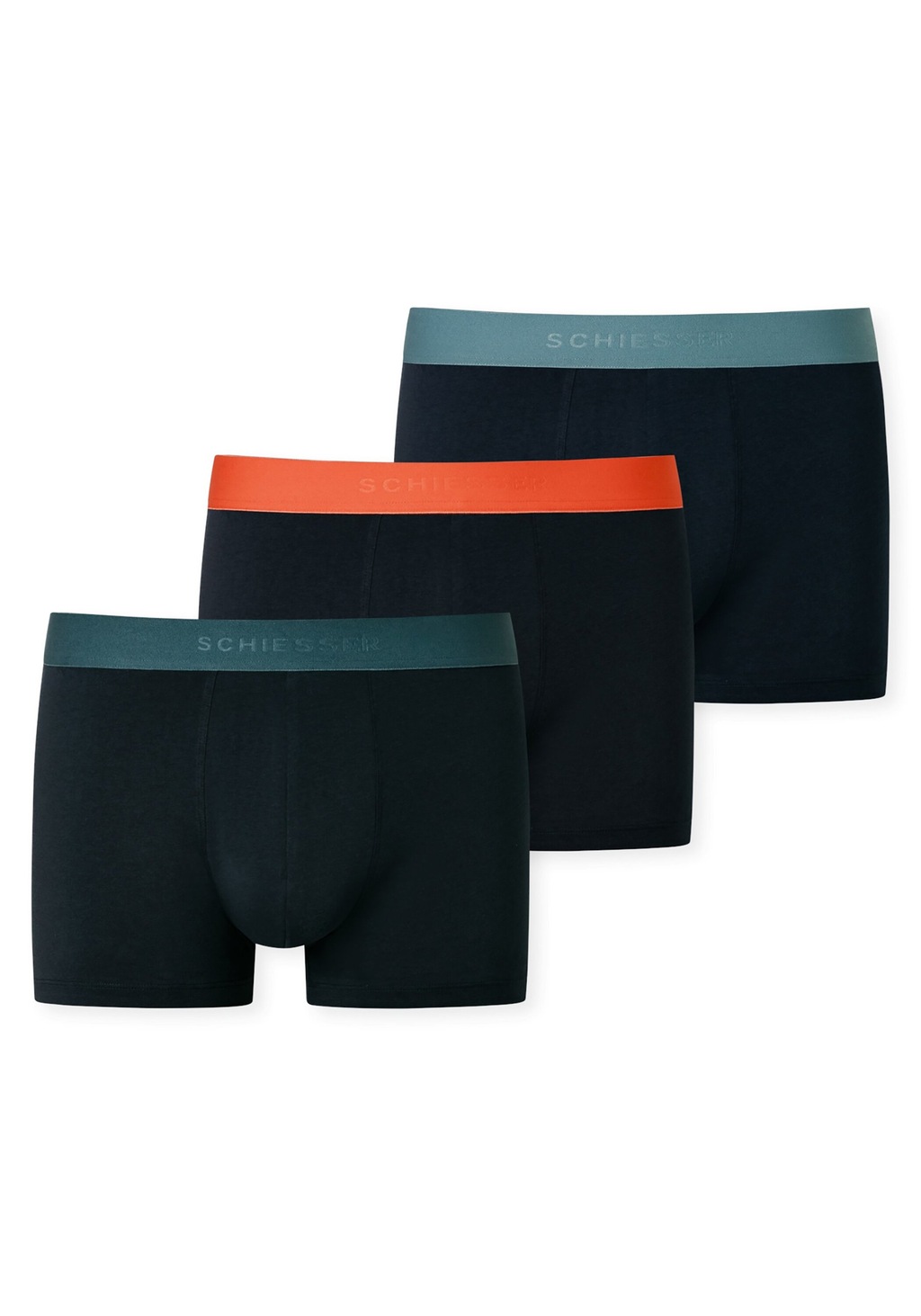 Schiesser Boxershorts "Boxershort 3PACK Shorts 3er Pack" günstig online kaufen