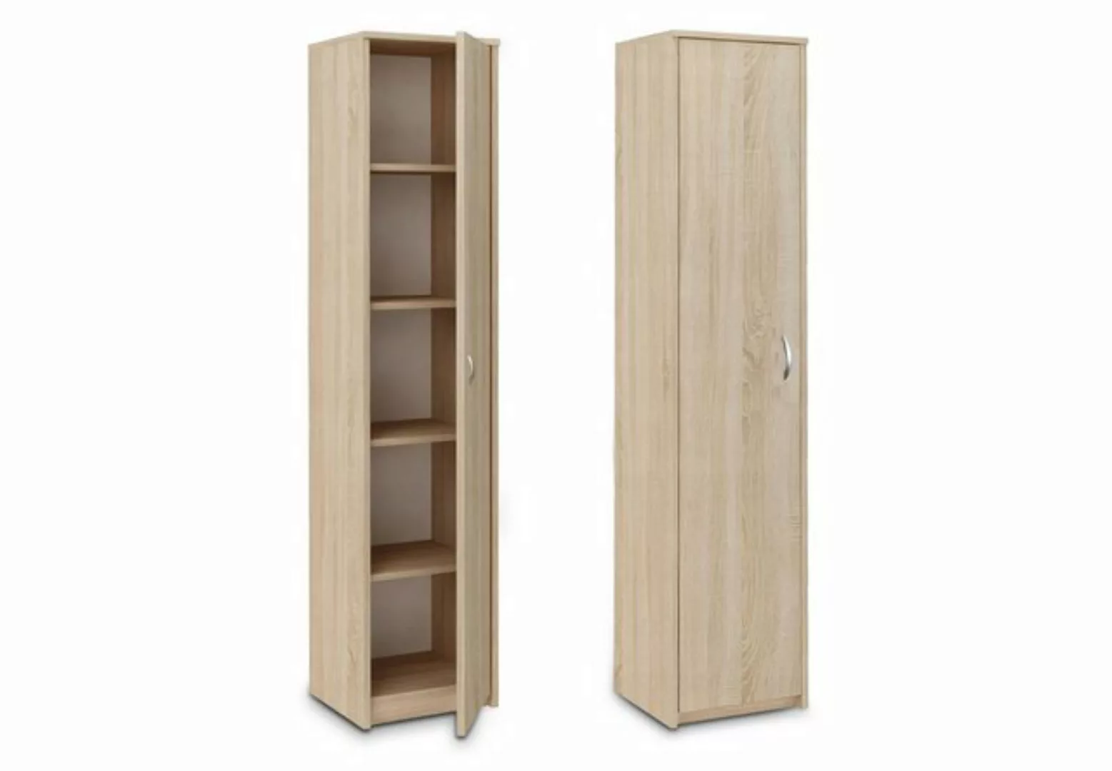 Home Collective Aktenschrank Bücherregal Kleiderschrank Regal 40cm breit 18 günstig online kaufen