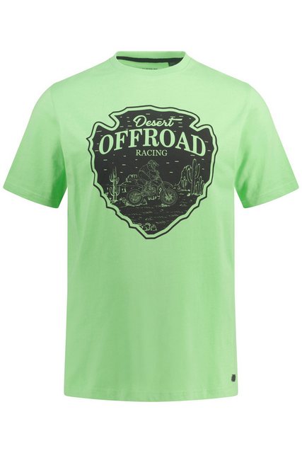 JP1880 T-Shirt T-Shirt Halbarm Offroad Print Rundhals günstig online kaufen