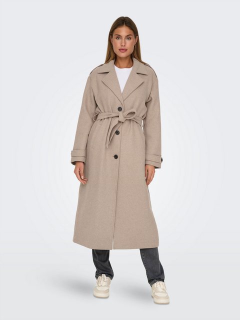 ONLY Langmantel ONLNALINA X-LONG WOOL TRENCHCOAT OTW mit Wolle günstig online kaufen