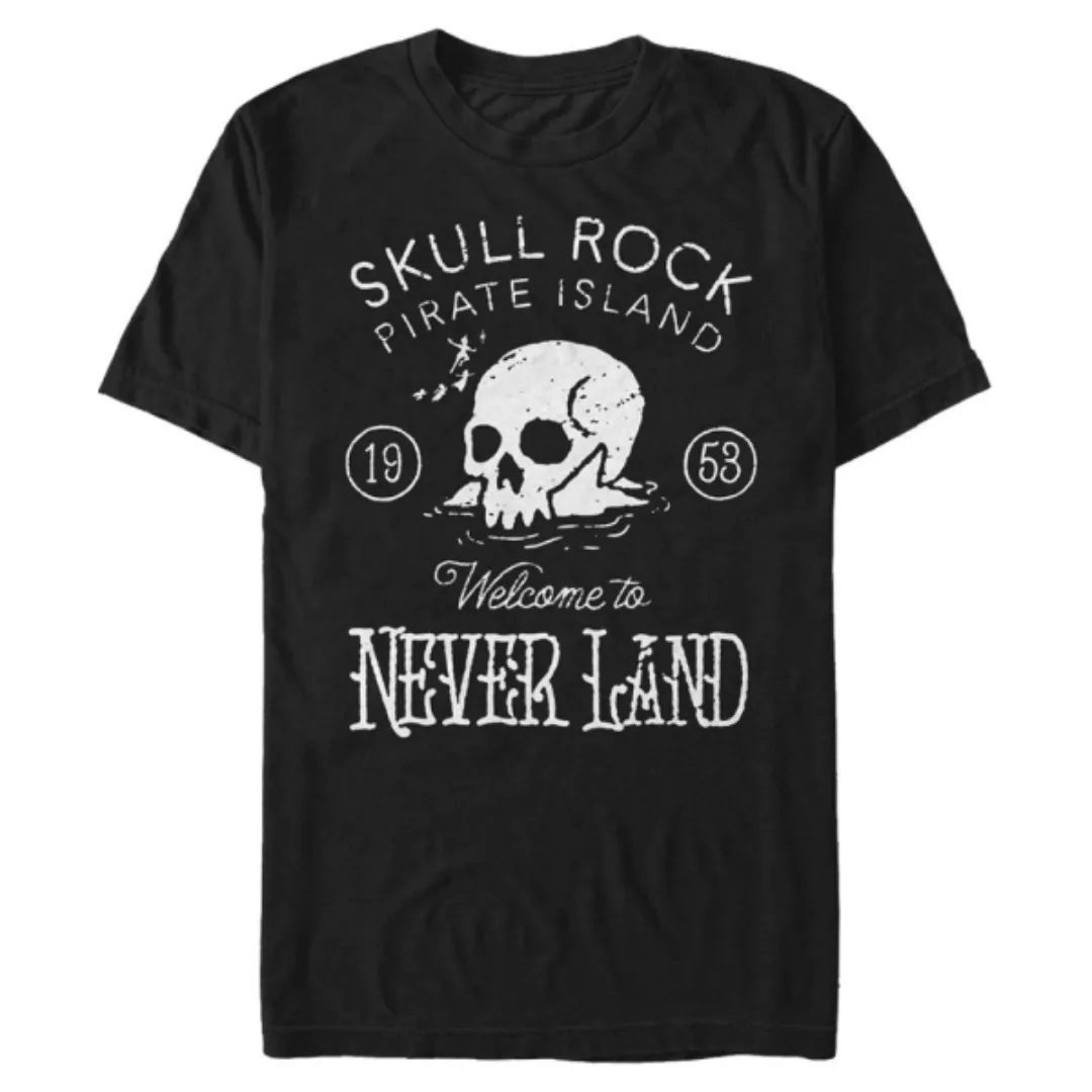 Disney - Peter Pan - Logo Welcome To Skullrock - Männer T-Shirt günstig online kaufen
