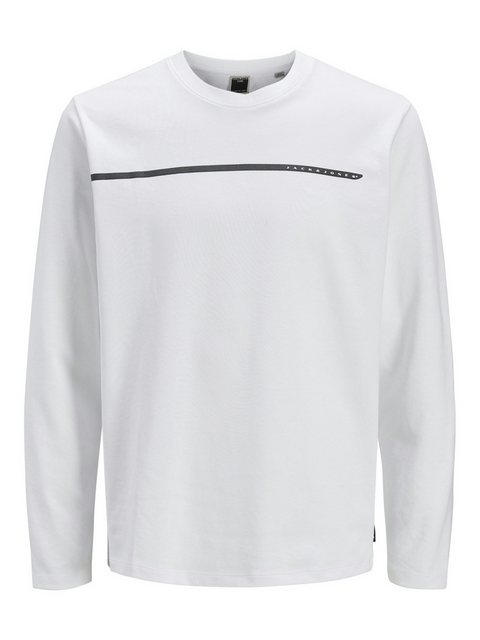 Jack & Jones Longsleeve JCOFUSION FULL BRANDING TEE LS CREW günstig online kaufen