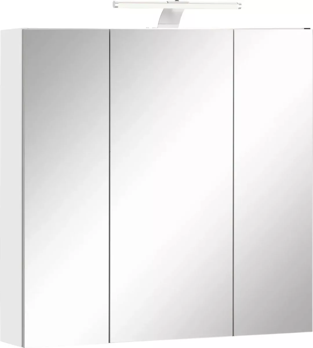 Schildmeyer Spiegelschrank "Lagona", Breite 70 cm, 3-türig, LED-Beleuchtung günstig online kaufen