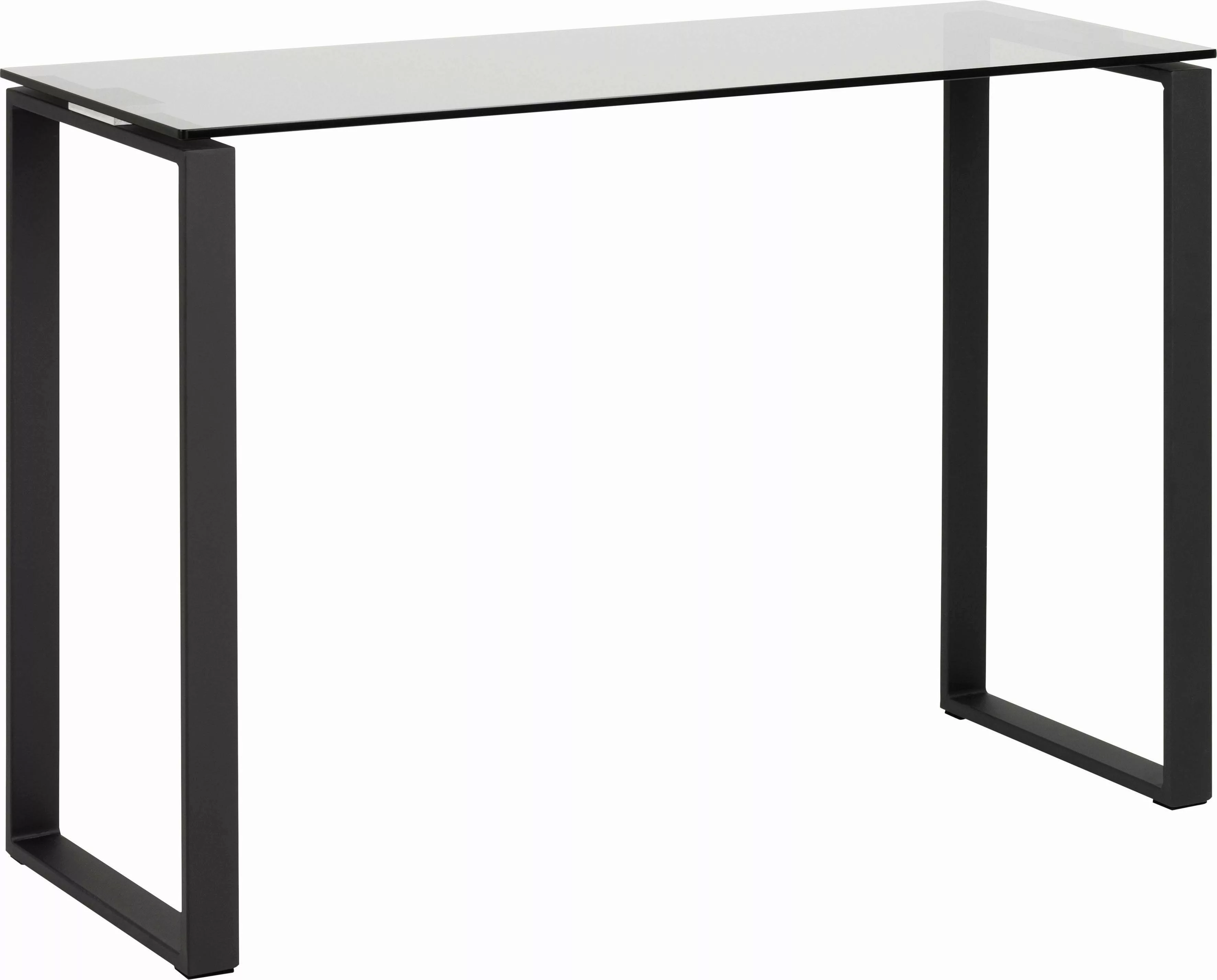 ACTONA GROUP Konsolentisch "Karolina", Rauchglas, 110 x 40 cm günstig online kaufen