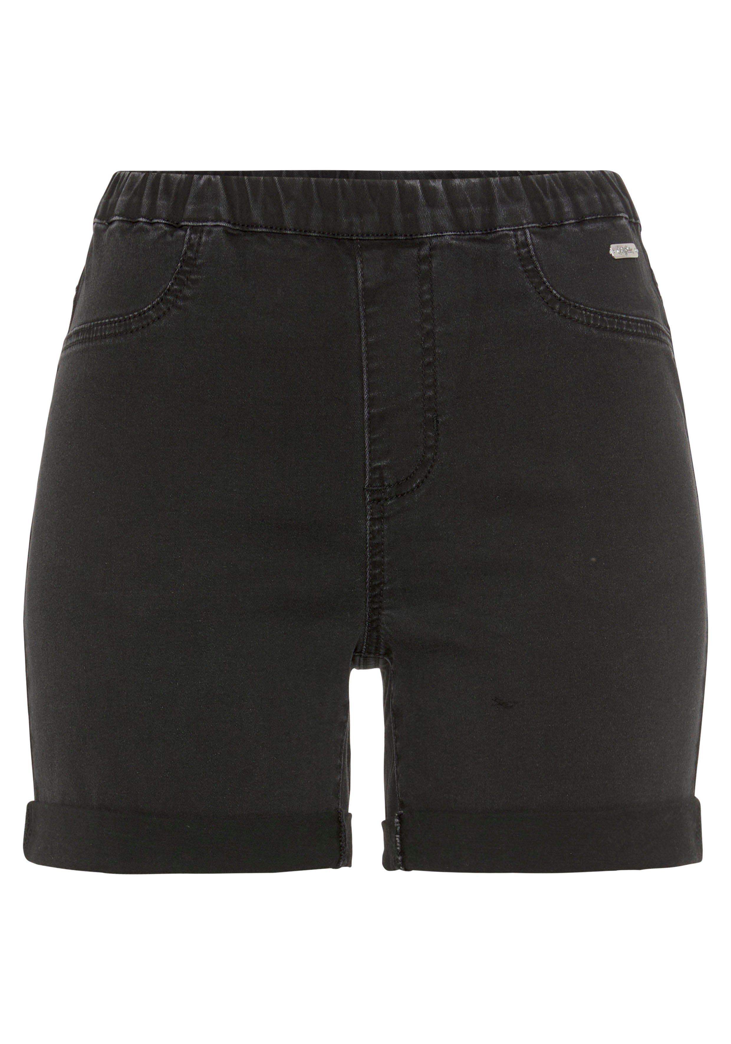 Buffalo Shorts in elastischem Denim mit günstig online kaufen
