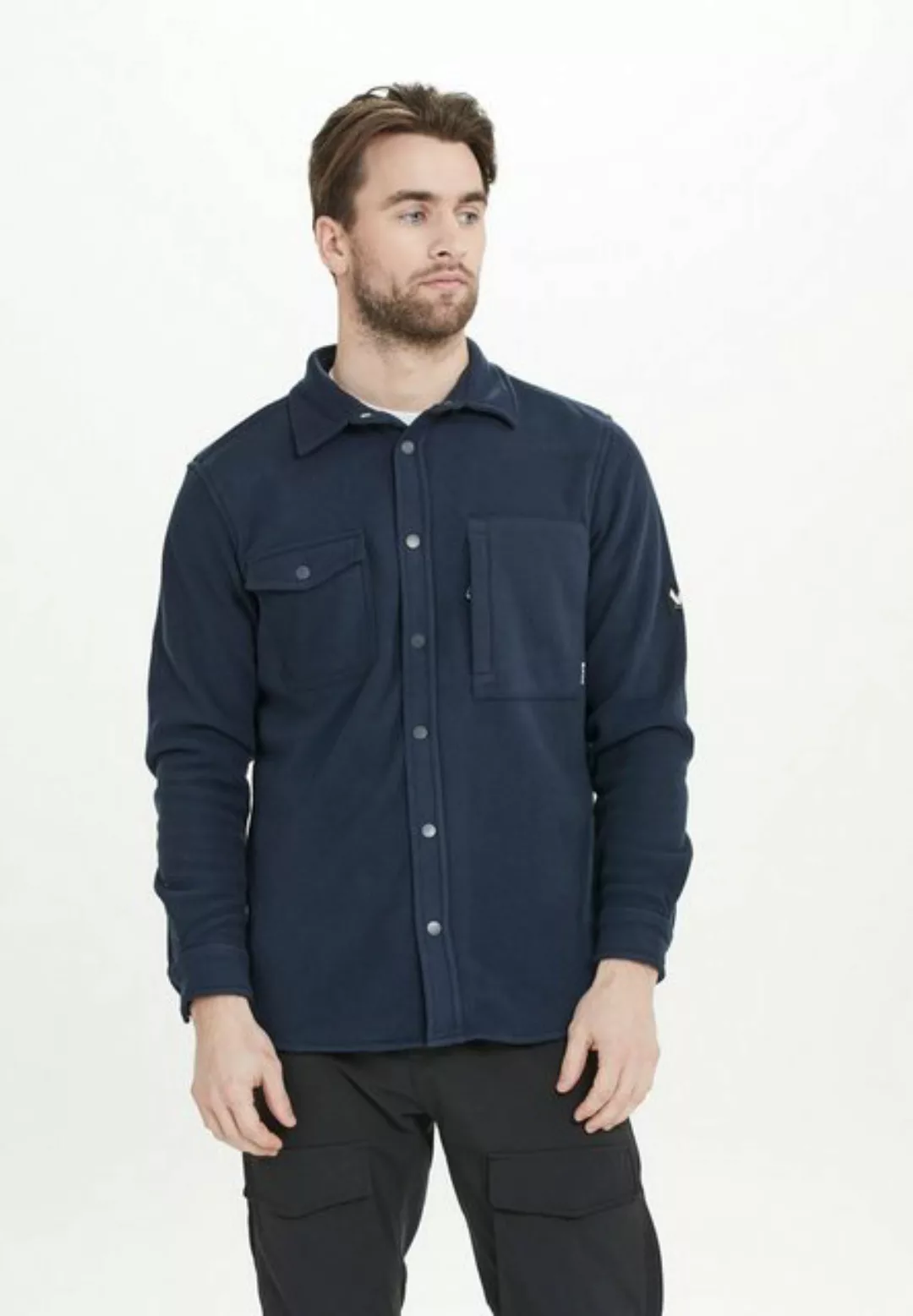 WHISTLER Outdoorhemd Enzo (1-tlg) in kuscheligem Design günstig online kaufen